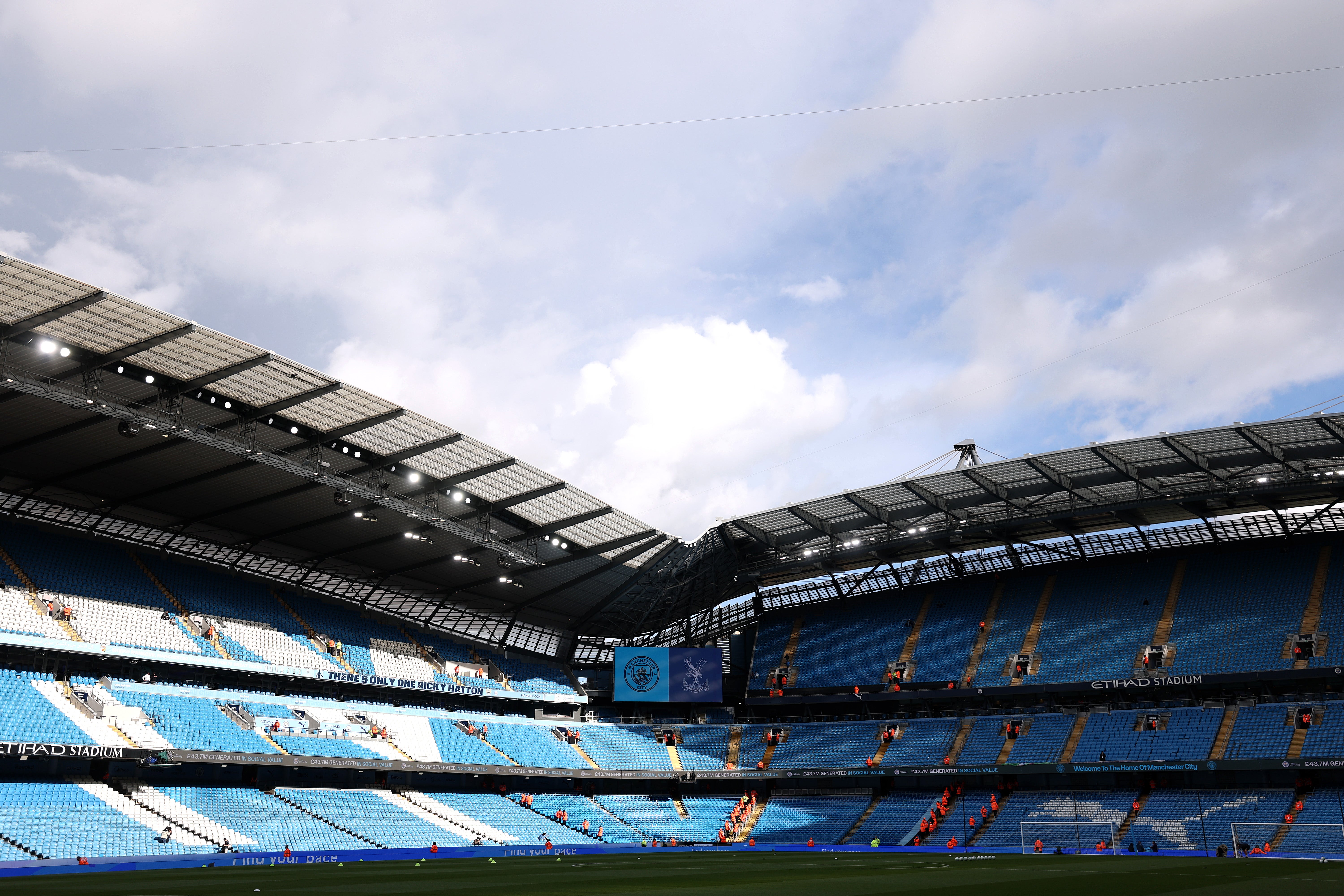 One of the Etihad Stadium stands will bear Pep Guardiola's name (Getty)