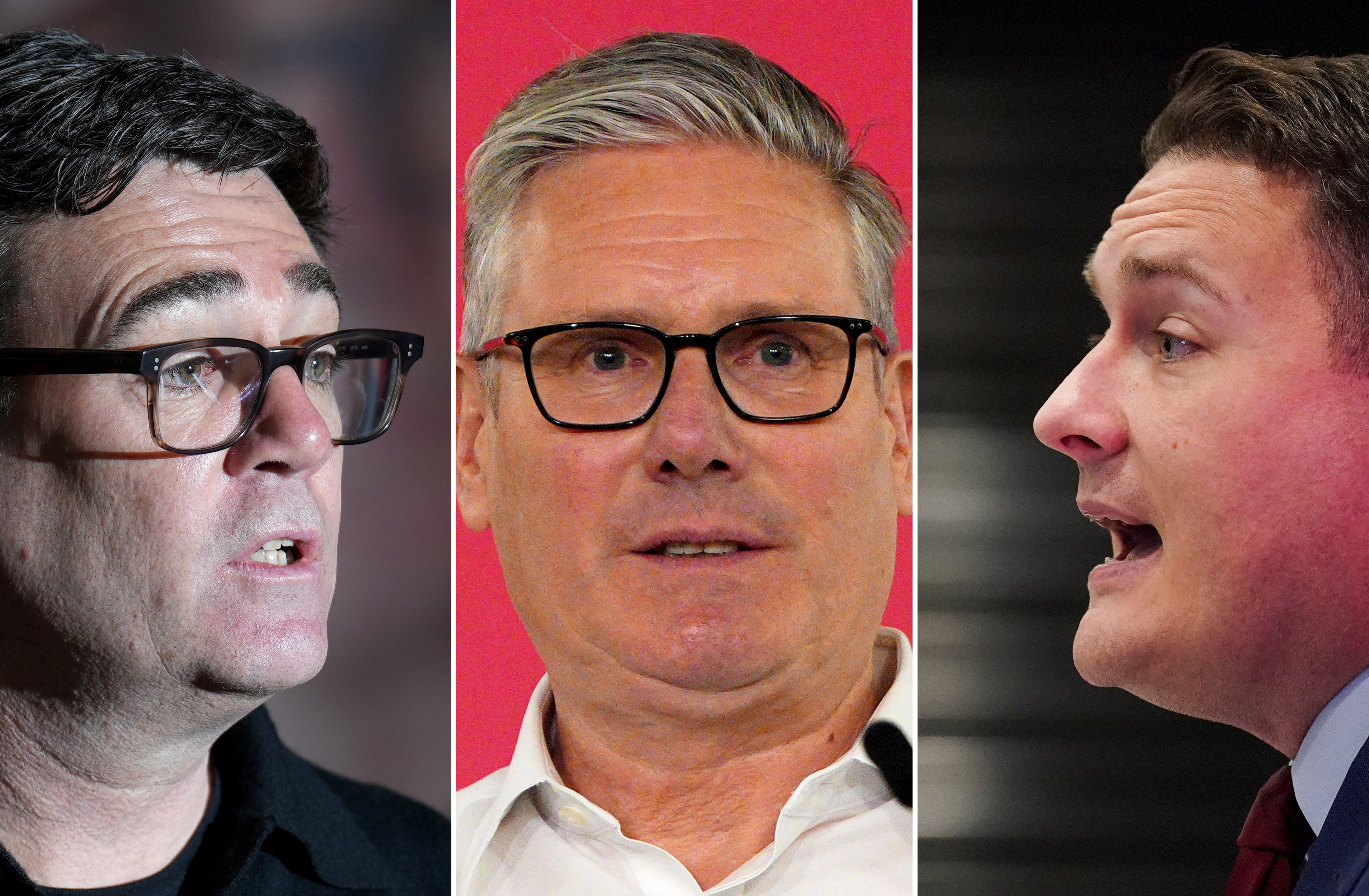 Burnham and Streeting are set to challenge Starmer for the Labour leadership