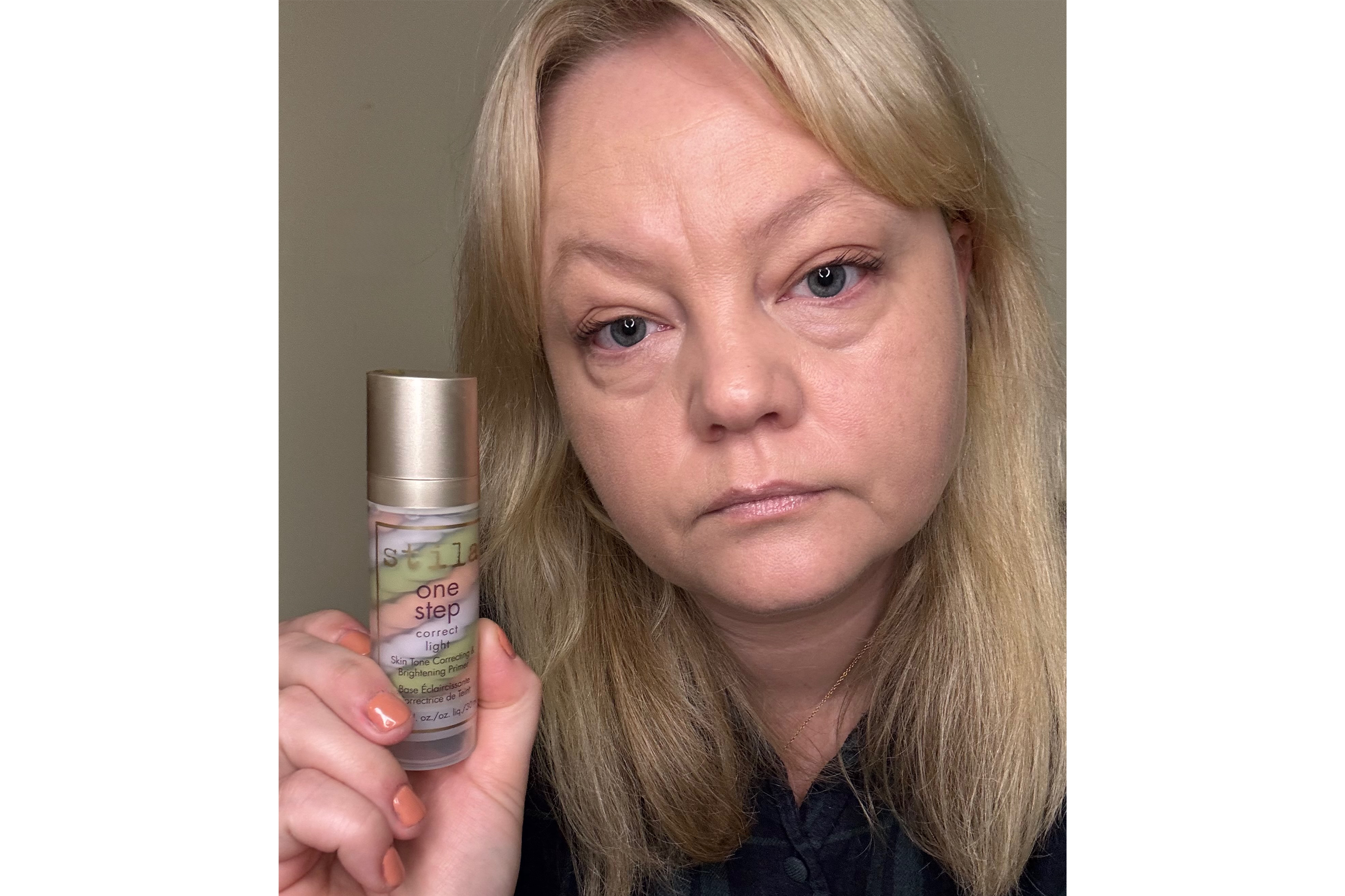This is a colour corrector and primer in one (Sabine Wiesel/The Independent)