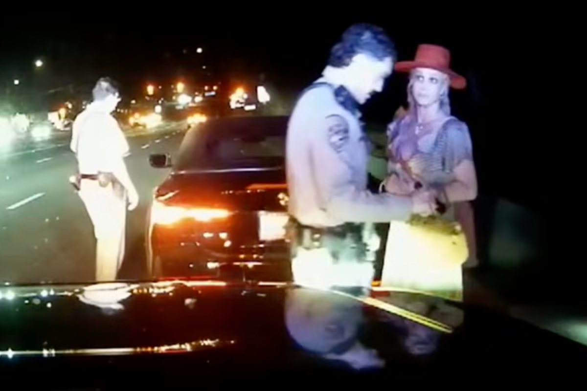 Video shows the moment Britney Spears was arrested on DUI suspicion and offers to make the cops ‘lasagna’