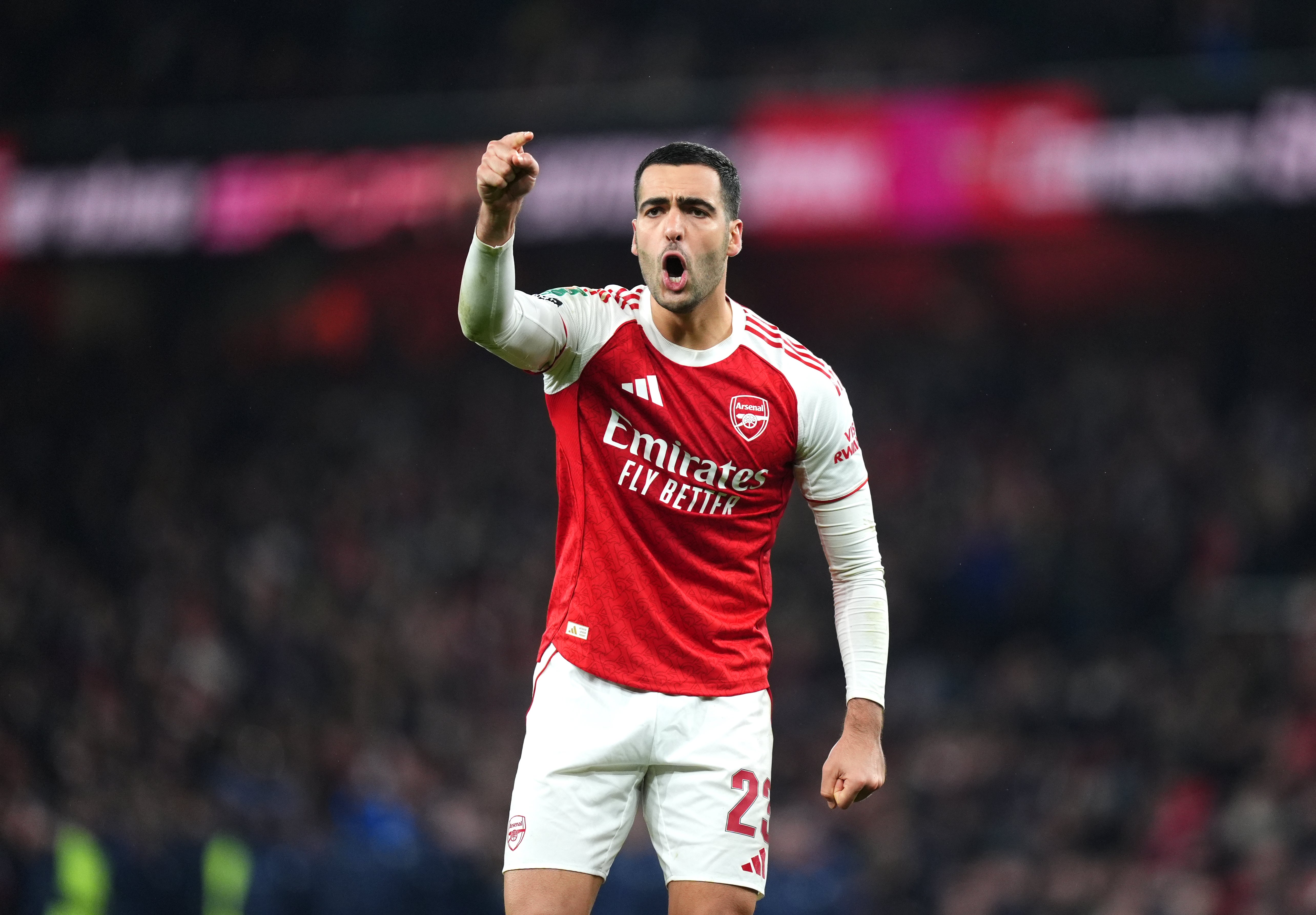 Arsenal’s Merino has been sidelined for the past four months (Mike Egerton/PA) (PA Wire)