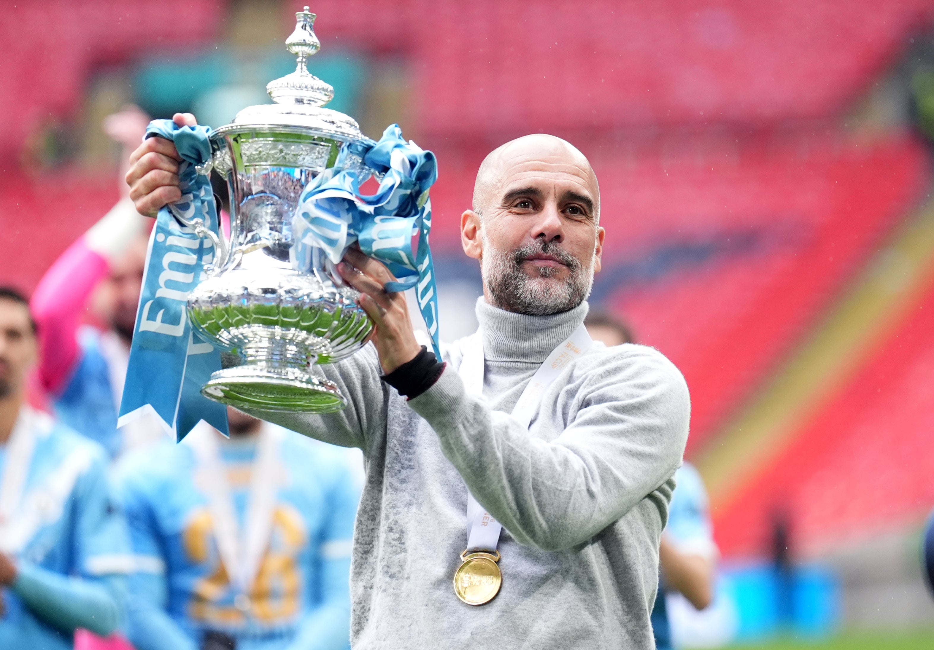 Pep Guardiola will leave Manchester City (Mike Egerton/PA)
