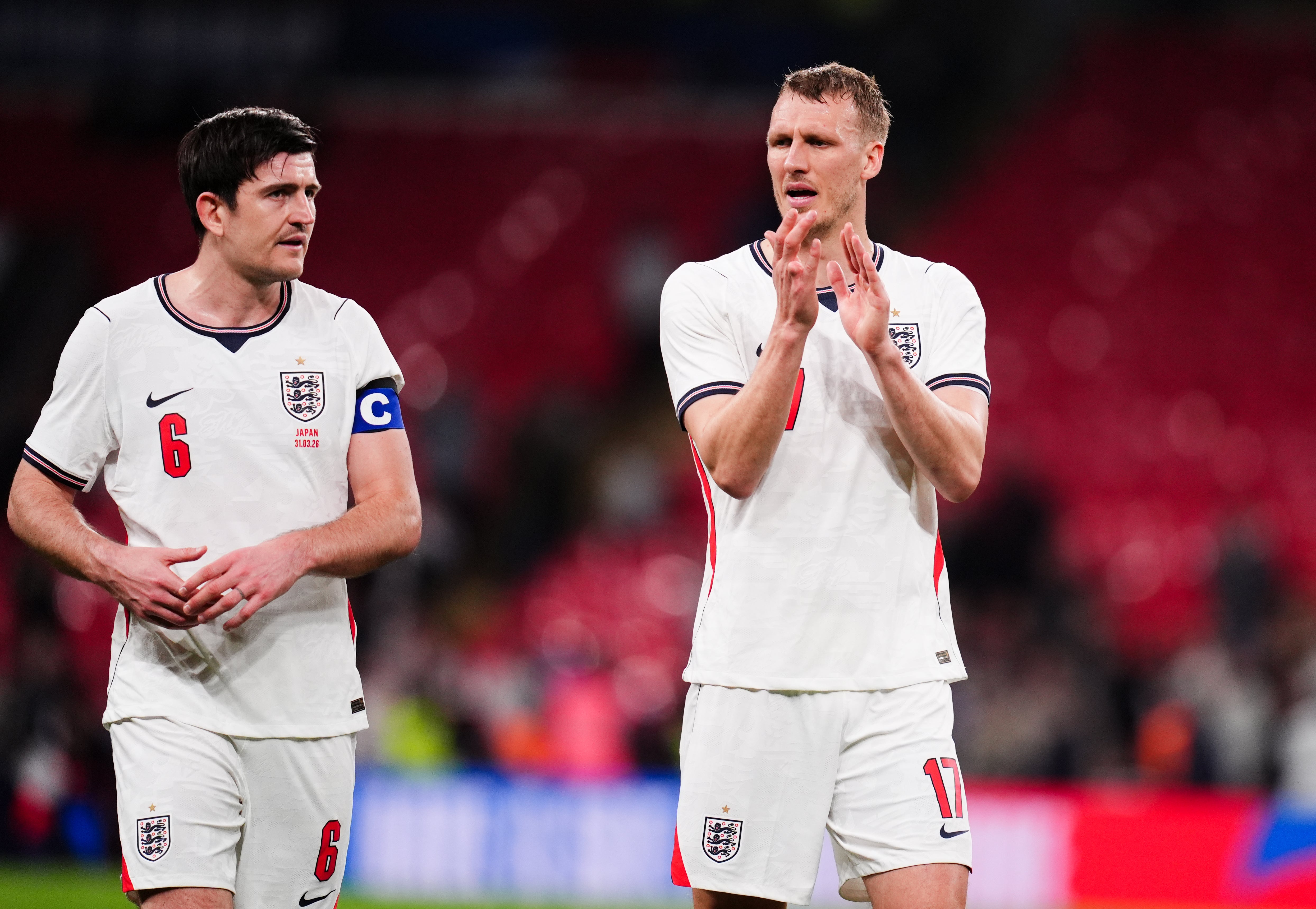 Dan Burn is in the England squad while Harry Maguire misses out (John Walton/PA) (PA Wire)