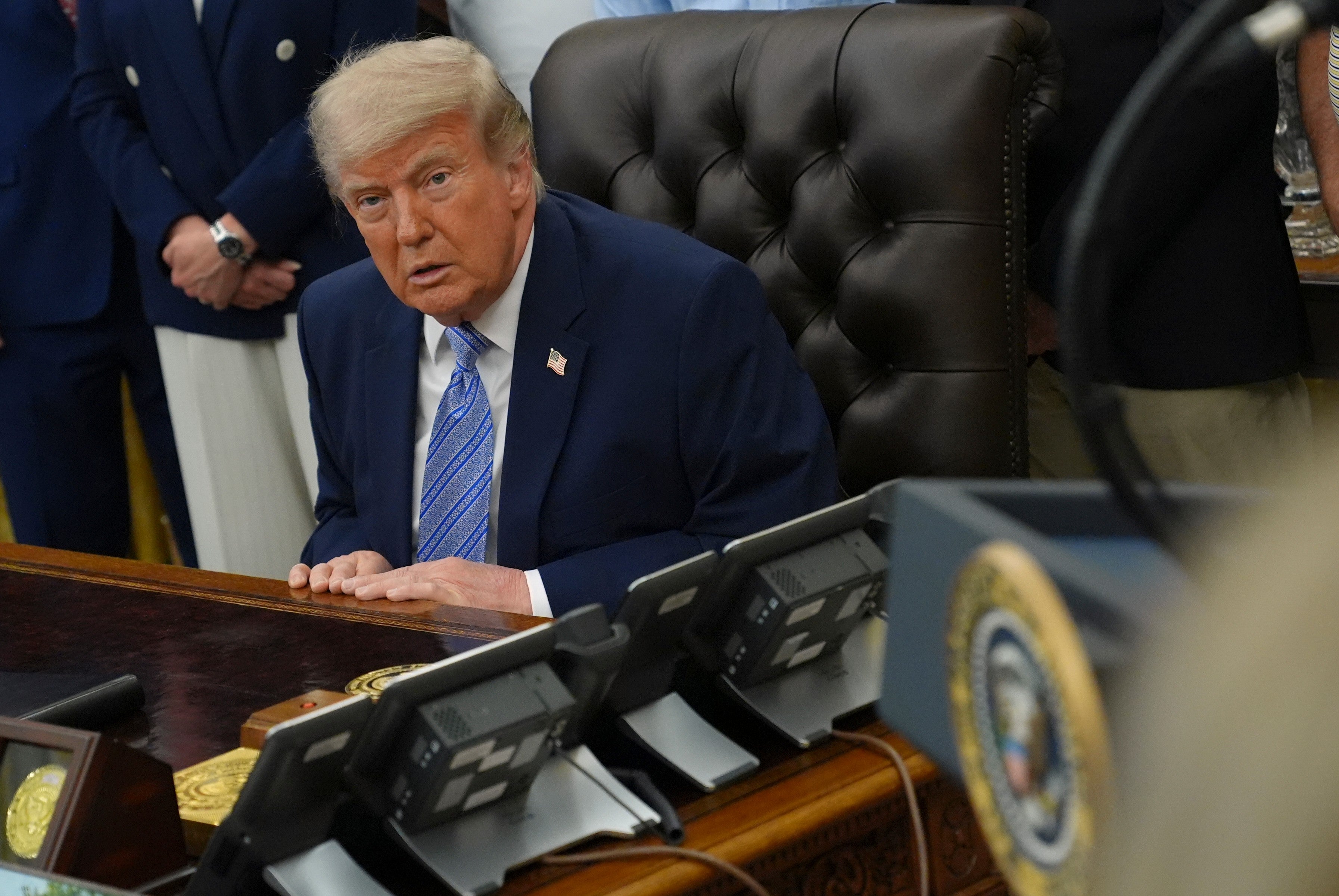 This poll comes as a survey from Fox News showed voters are unhappy with Trump’s handling of the economy