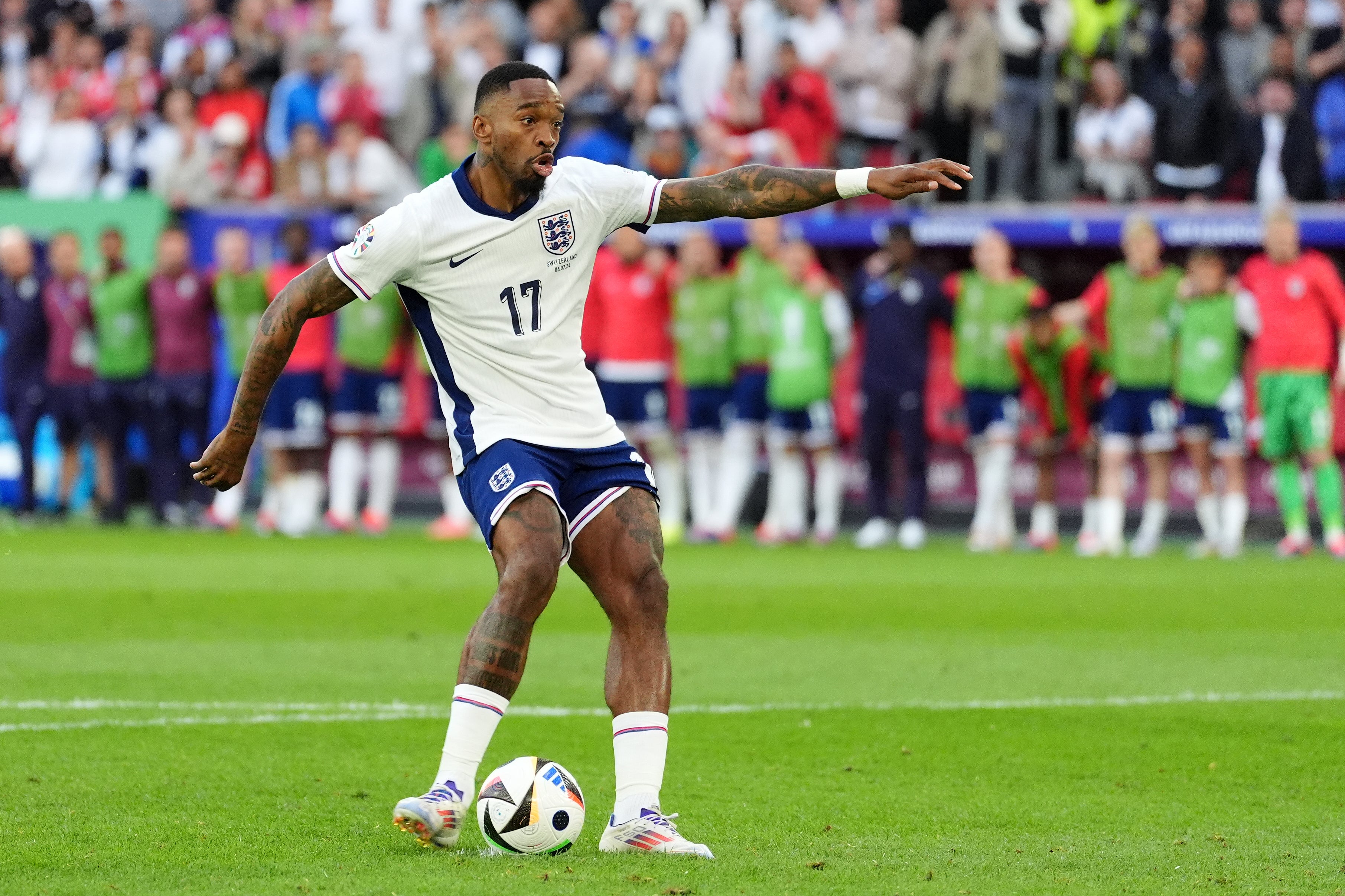 Ivan Toney is heading to the World Cup (Adam Davy/PA)