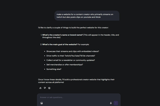 Both Hostinger Horizons and Lovable are a lot like asking ChatGPT or similar to assist you