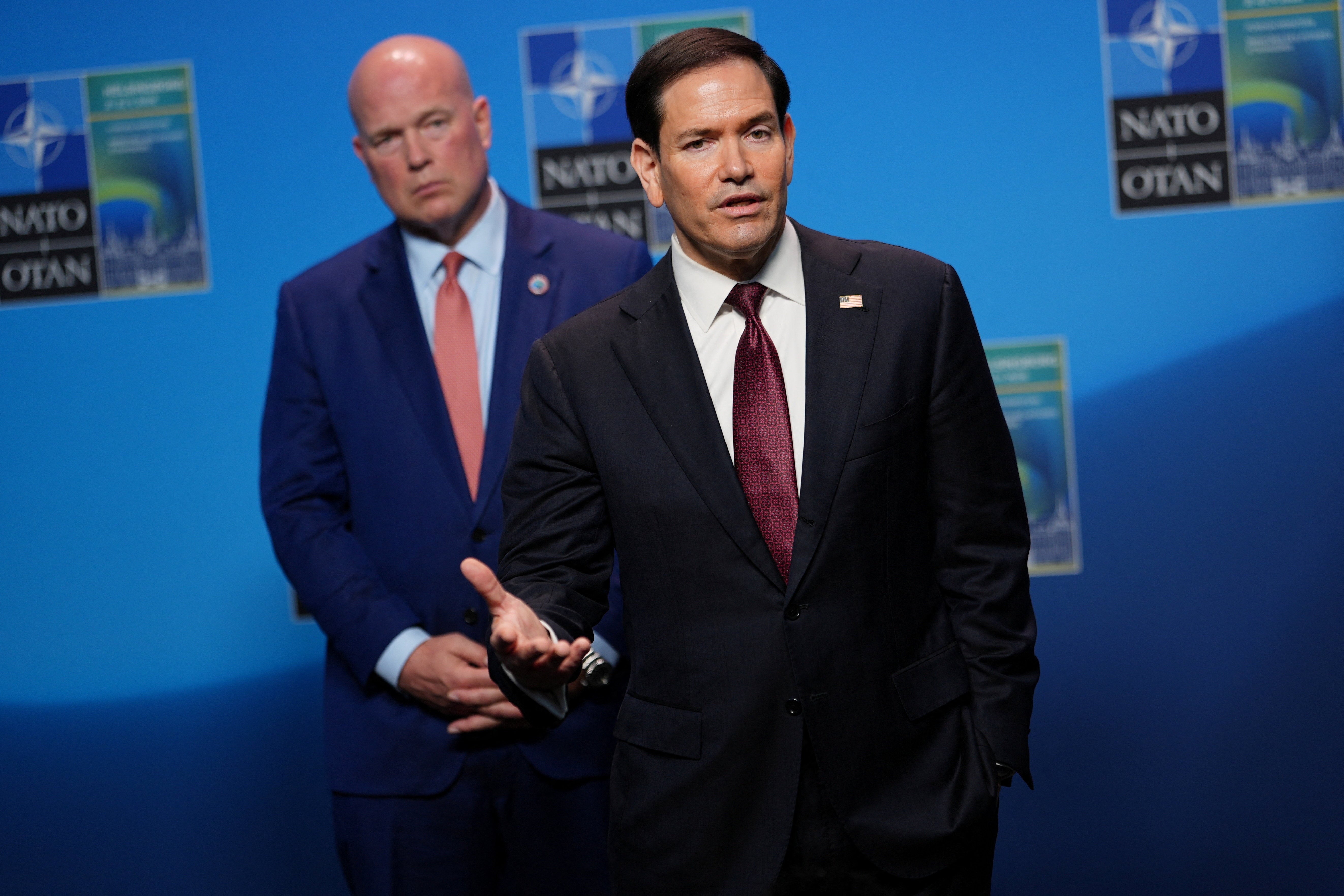 Rubio said the United States was in constant communication with the Pakistanis who are facilitating the talks with Iran (Reuters)