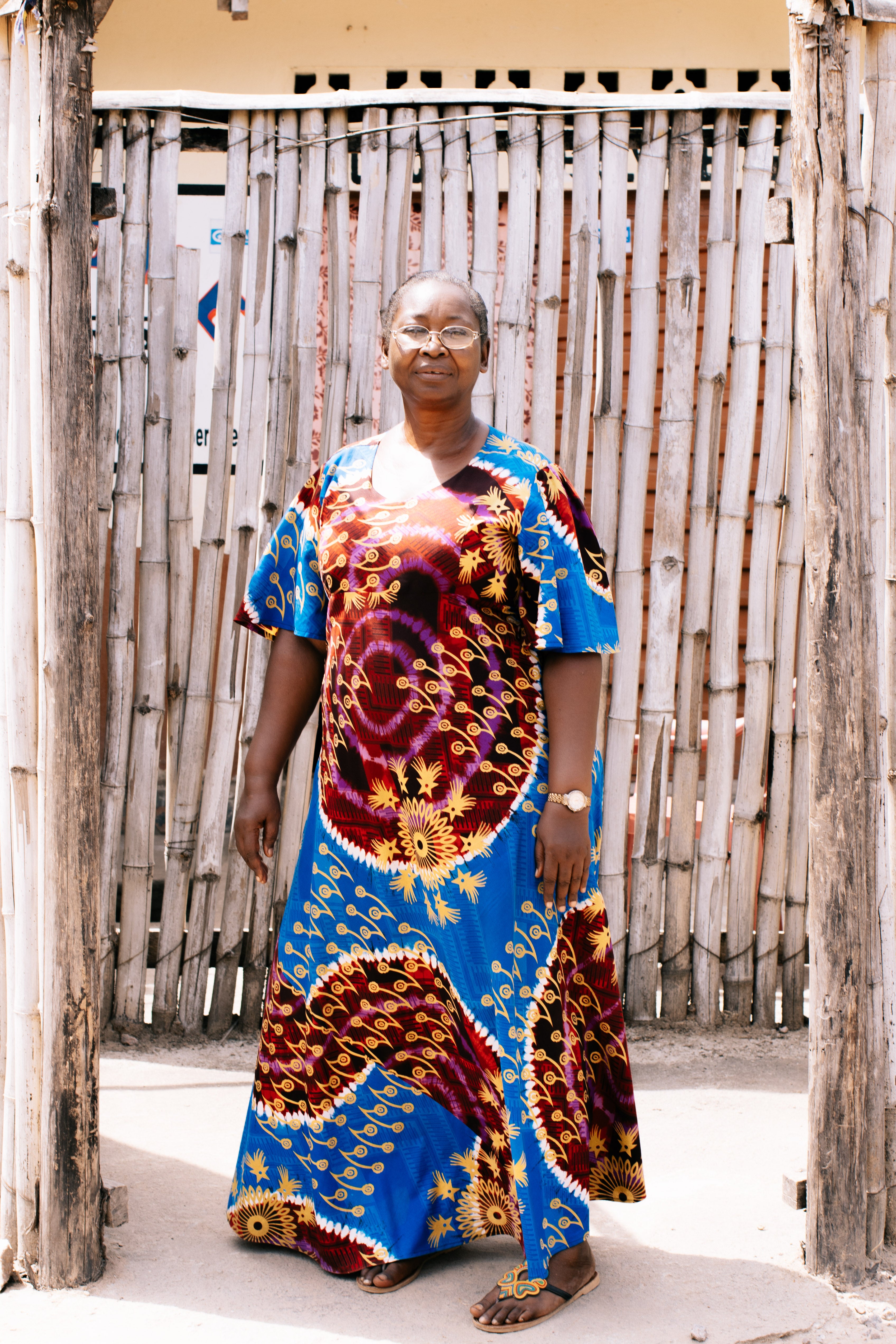 Mariatu Fofanah, 59, a pastor and teacher