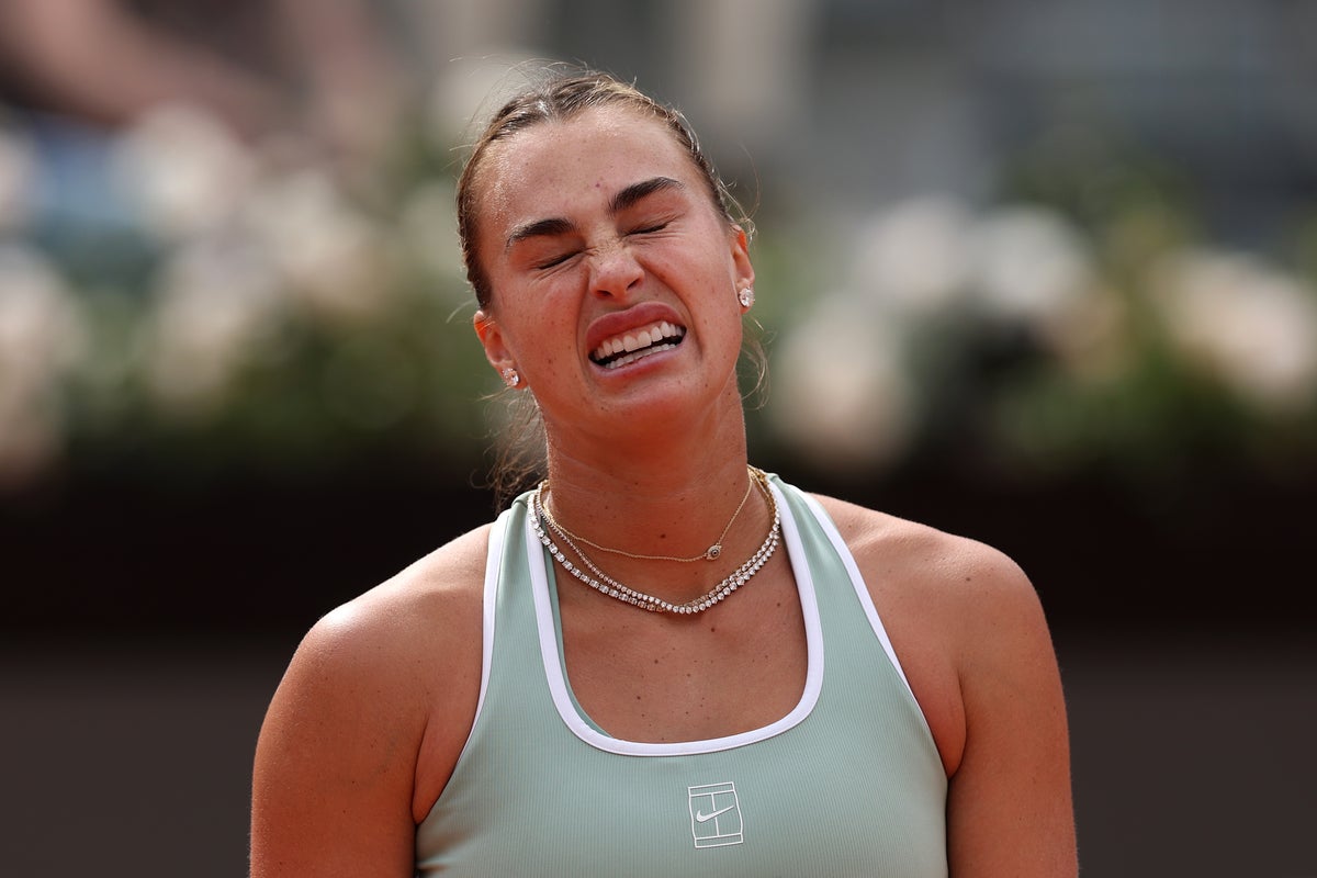 Aryna Sabalenka in press conference protest as tensions rise over French Open prize money row