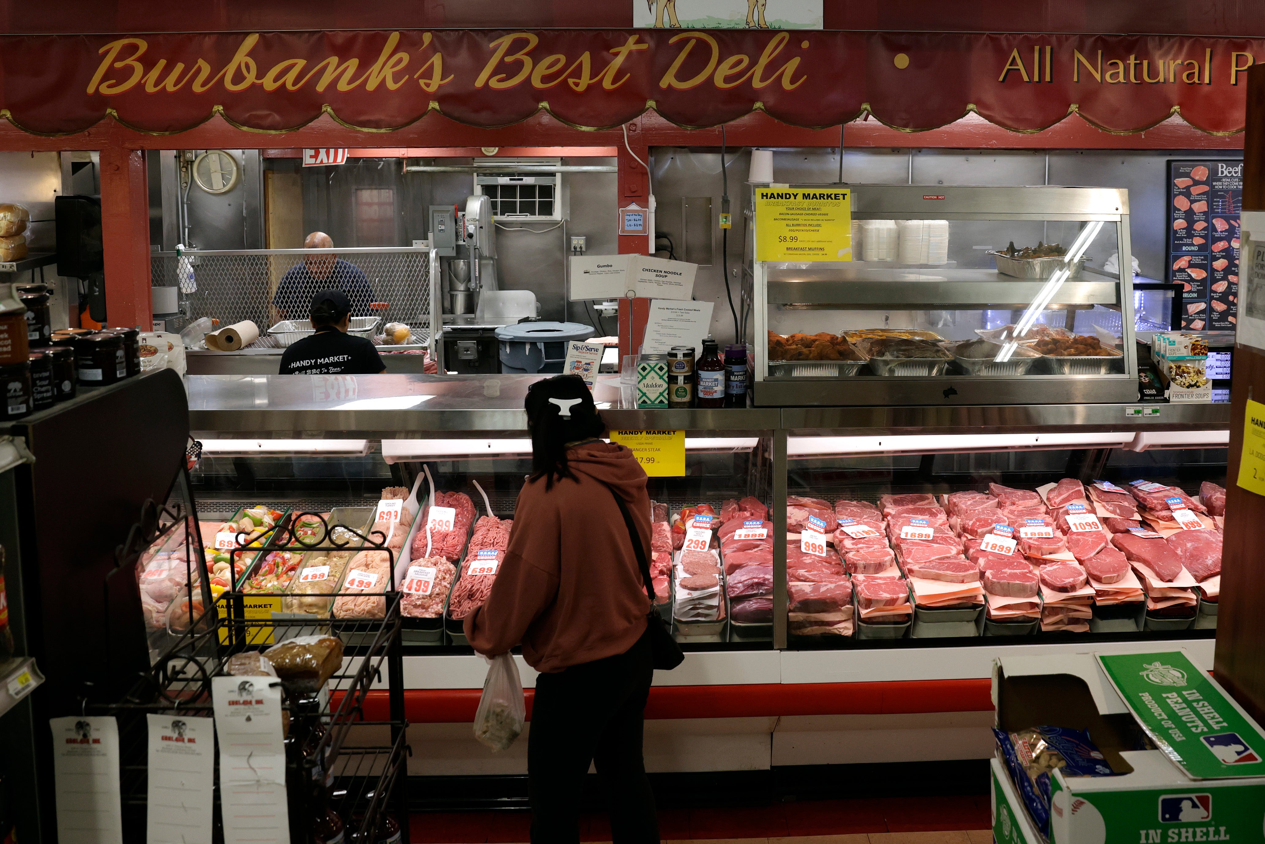 Prices for beef, tomatoes and other groceries continue to rise (Getty)
