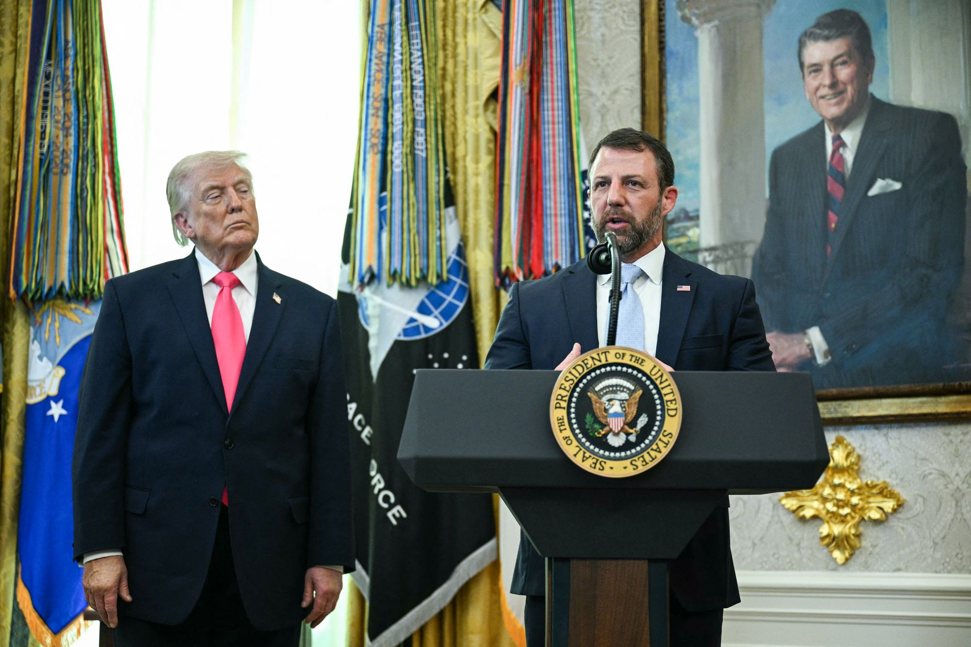 Federal immigration agents will be present at the FIFA World Cup — but they'll be looking for human trafficking and counterfeit merchandise, Homeland Security Secretary Markwayne Mullin said