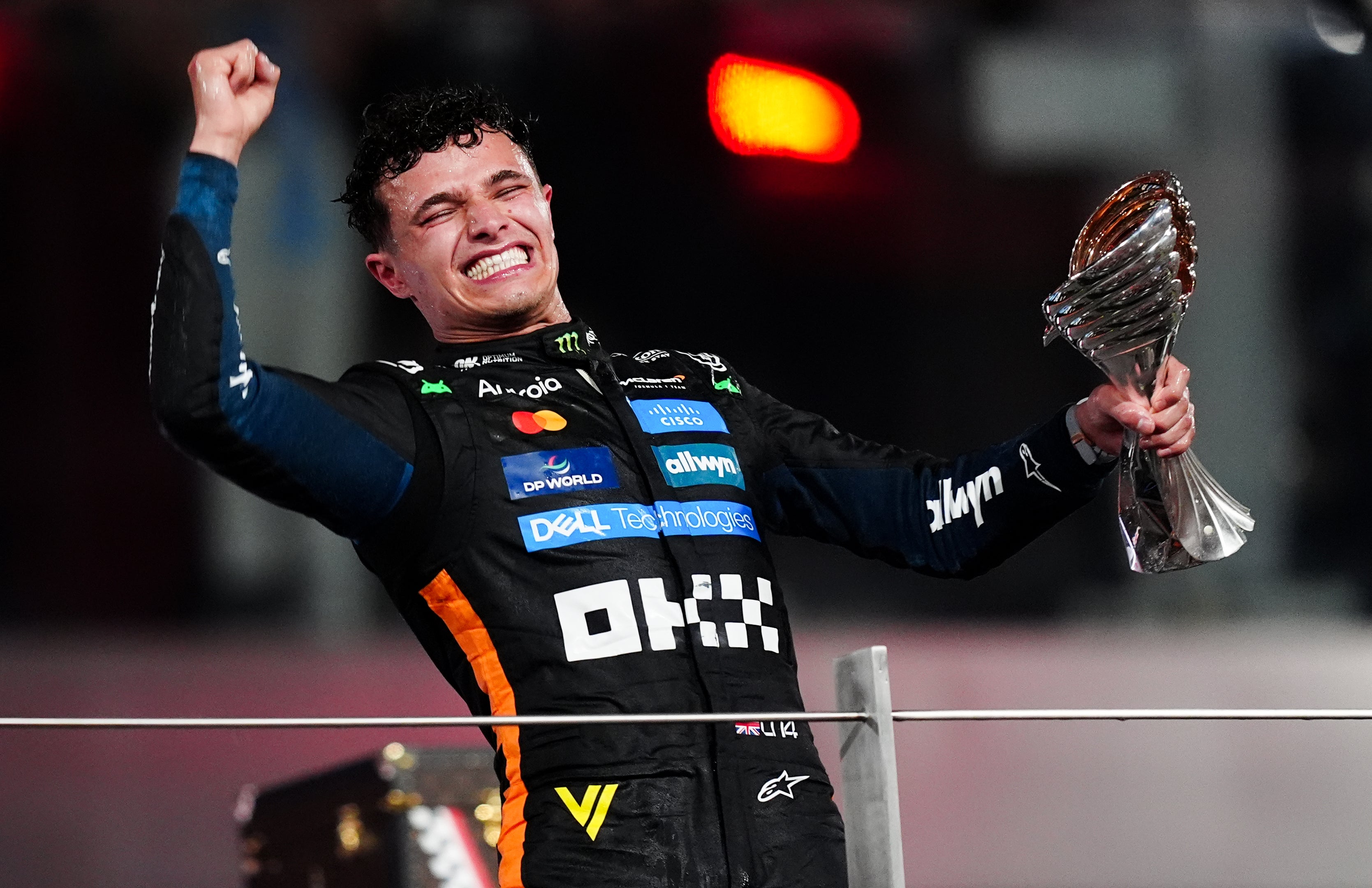 Lando Norris clinched his maiden world championship last season having trailed his team-mate early on (David Davies/PA) (PA Wire)