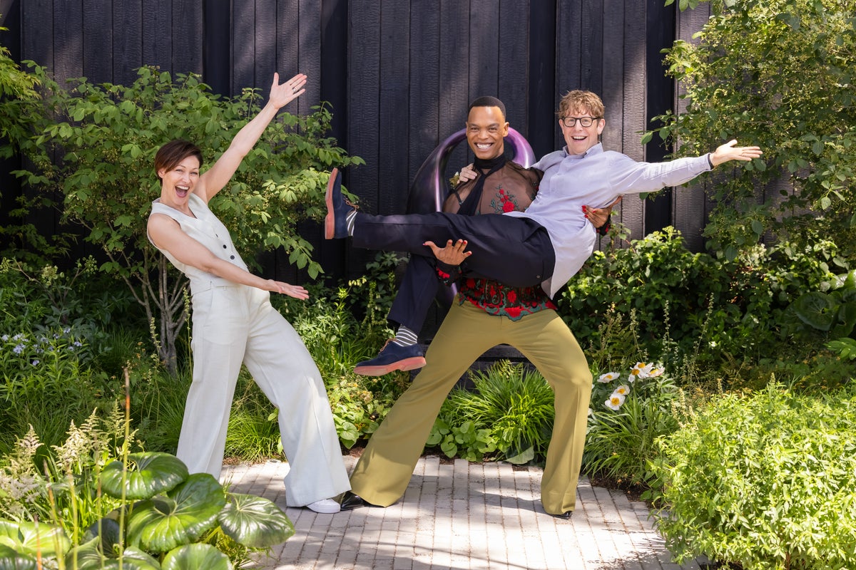 New Strictly Come Dancing presenters make first public appearance as trio at Chelsea Flower Show
