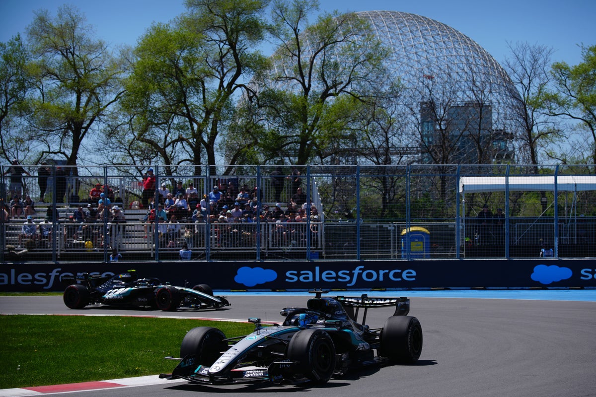 George Russell bids to begin fightback with sprint pole in Canada