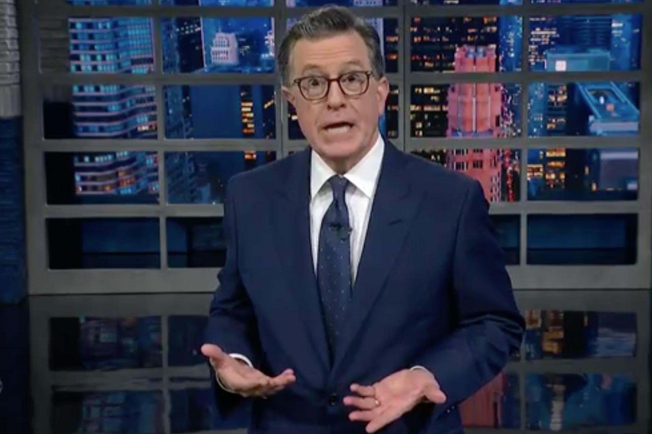 Stephen Colbert has delivered his final monologue on 'The Late Show'