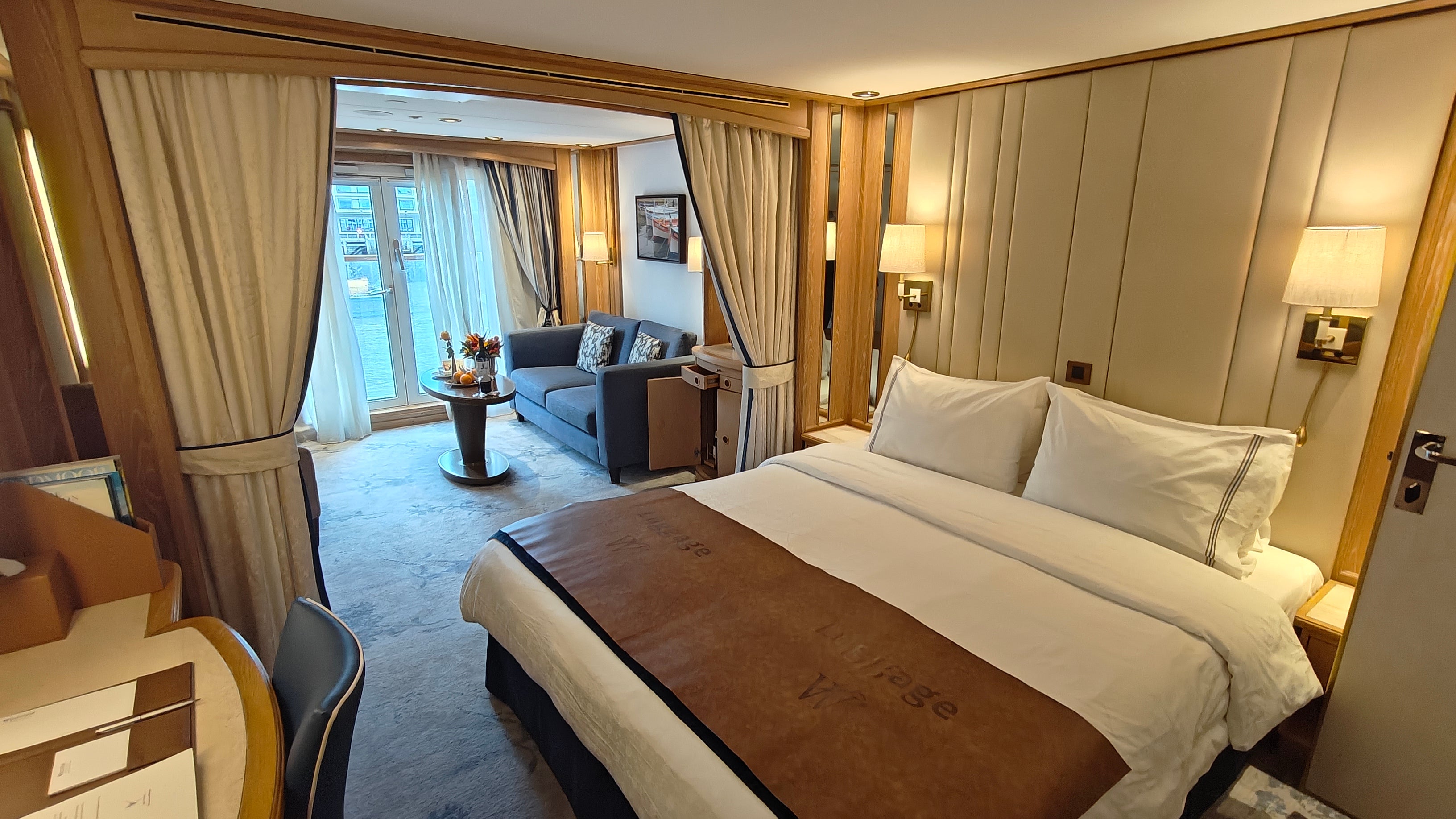 The cabins aboard Star Pride are spacious and comfortable