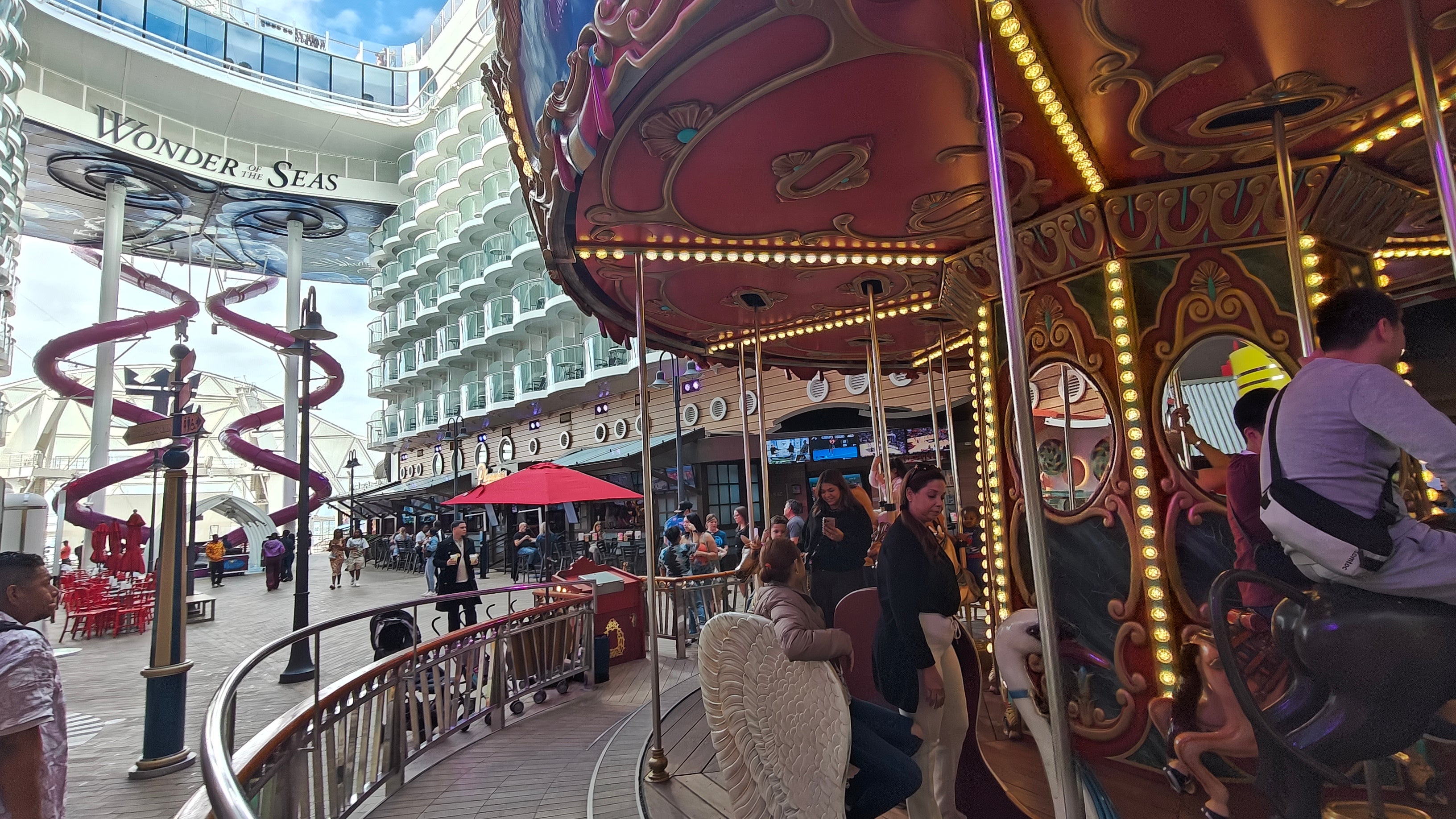 Guests sailing on ships such as Wonder of the Seas won't have to miss the World Cup this summer