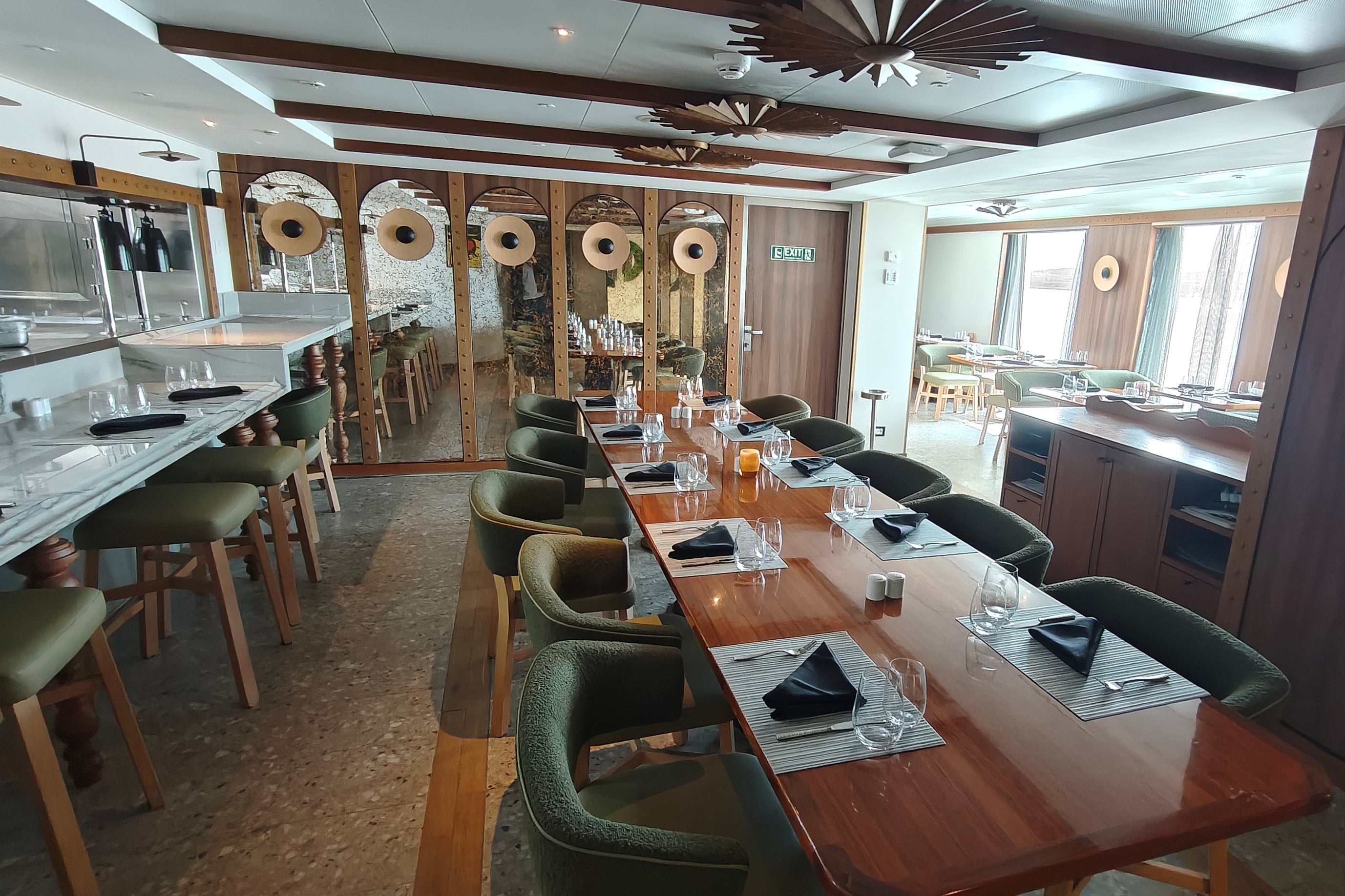 Basil and Bamboo is Windstar's new restaurant aboard Star Pride (Marc Shoffman)
