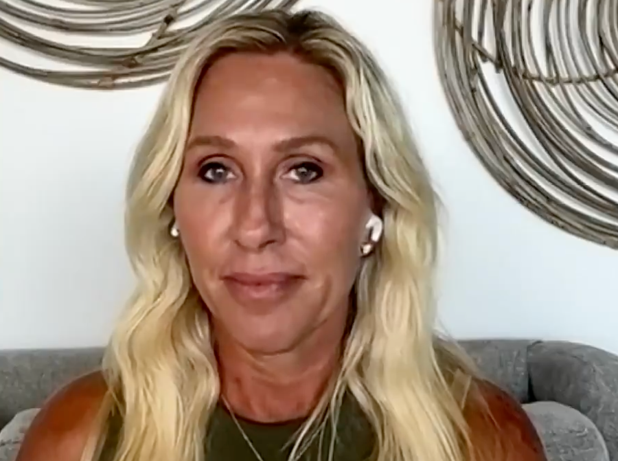 Marjorie Taylor Greene says that she is worried that Trump may cancel the 2028 presidential election