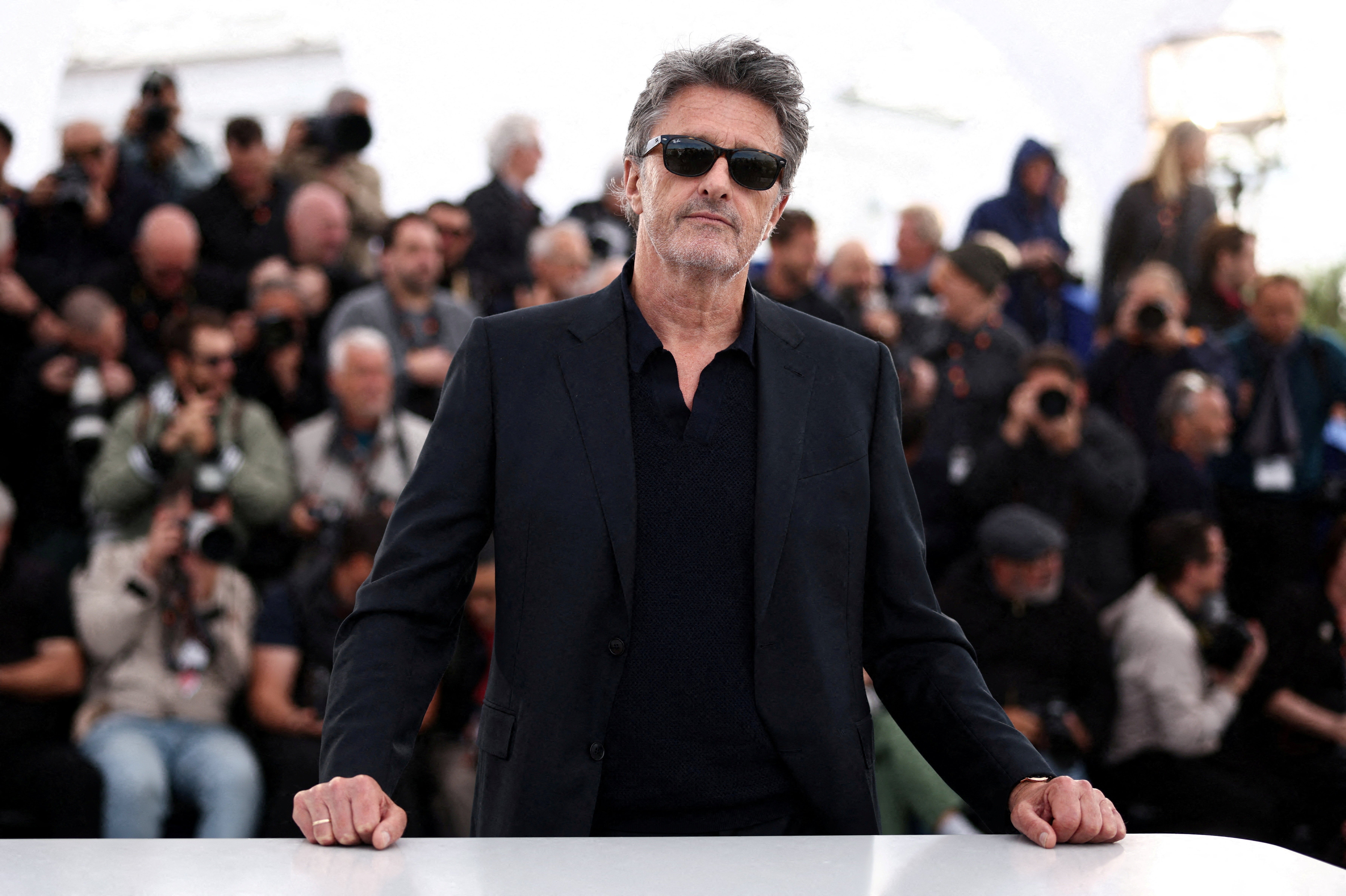 Director Pawel Pawlikowski poses during a photocall for the film ‘Fatherland’ in competition at the 79th Cannes Film Festival