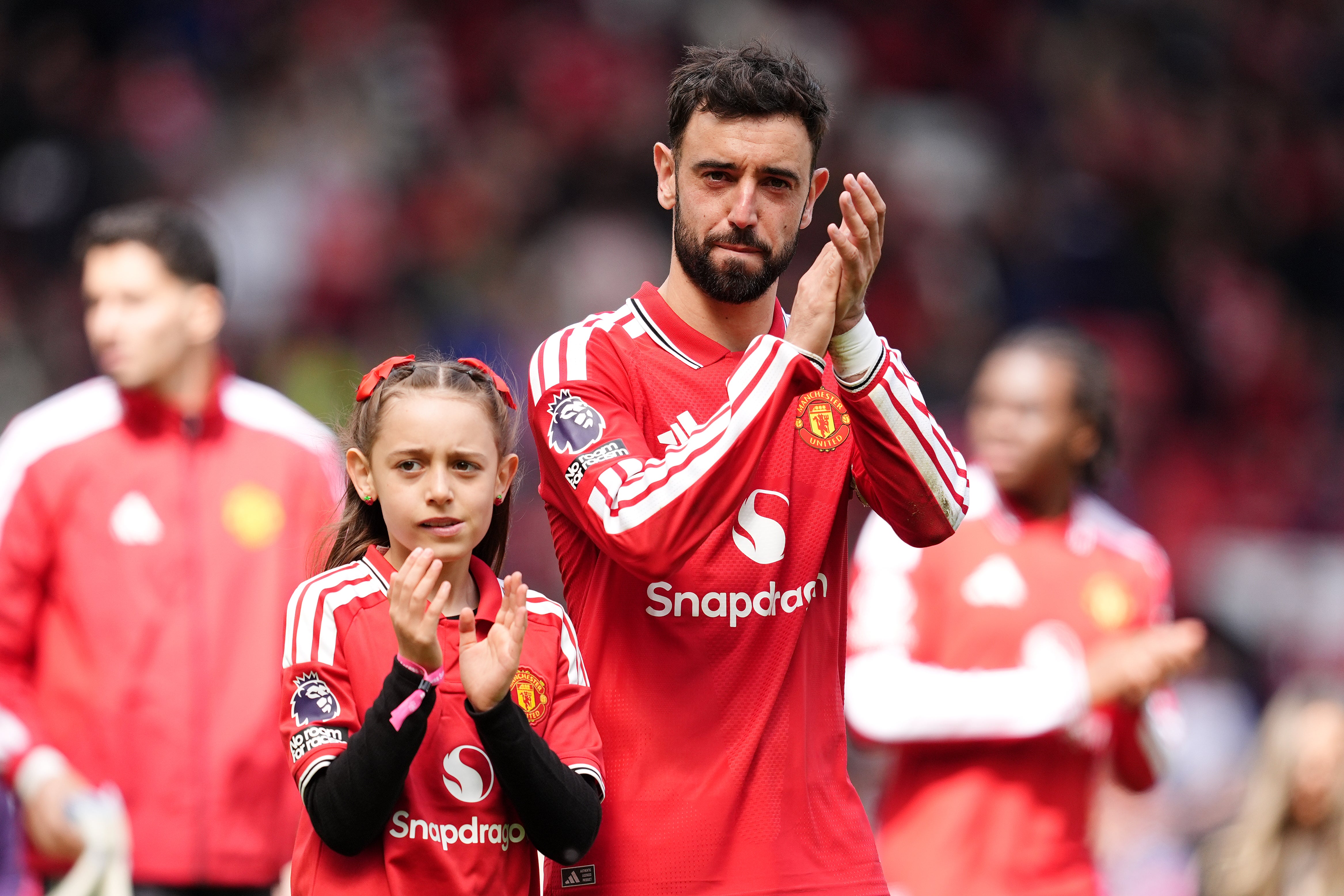 Bruno Fernandes has been named Premier League player of the season