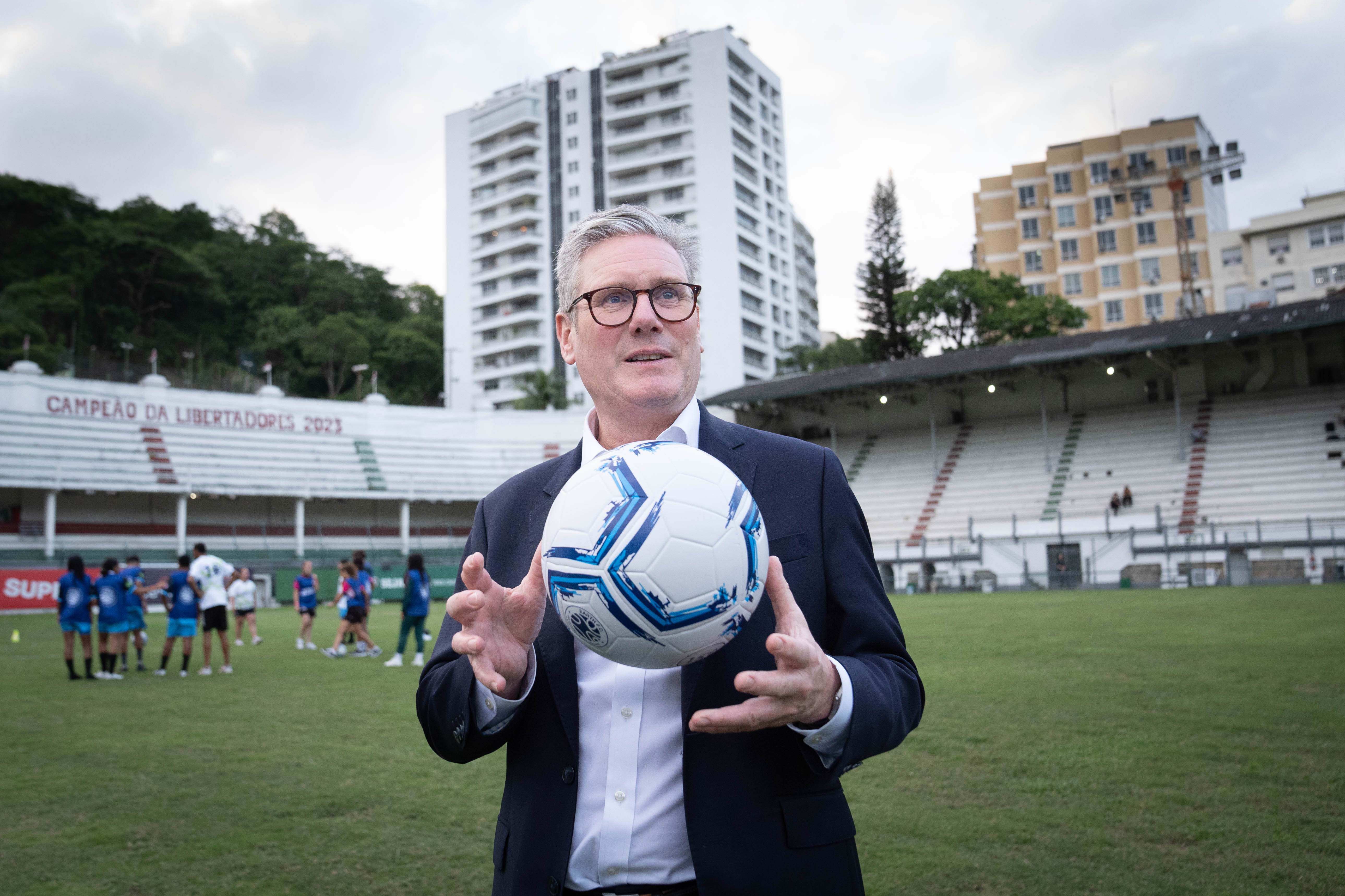 Keir Starmer is a big football, and Arsenal, fan