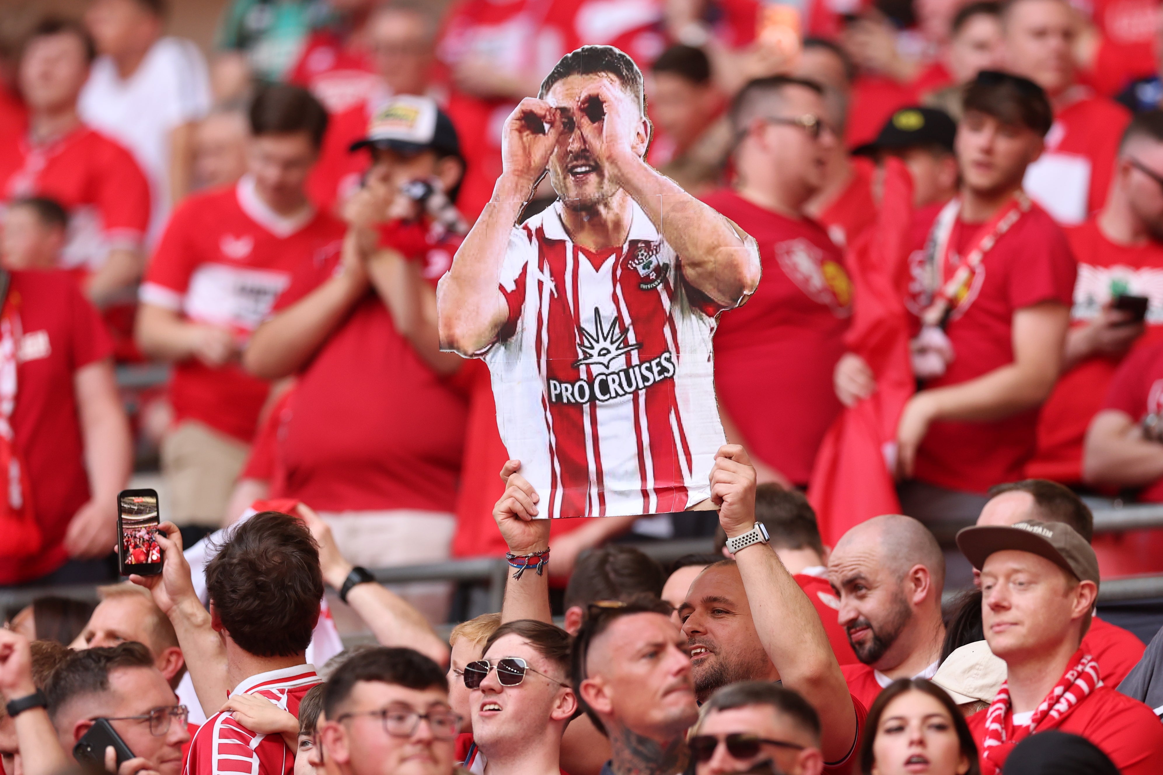 Fans at Wembley have been quick to mock the Spygate situation