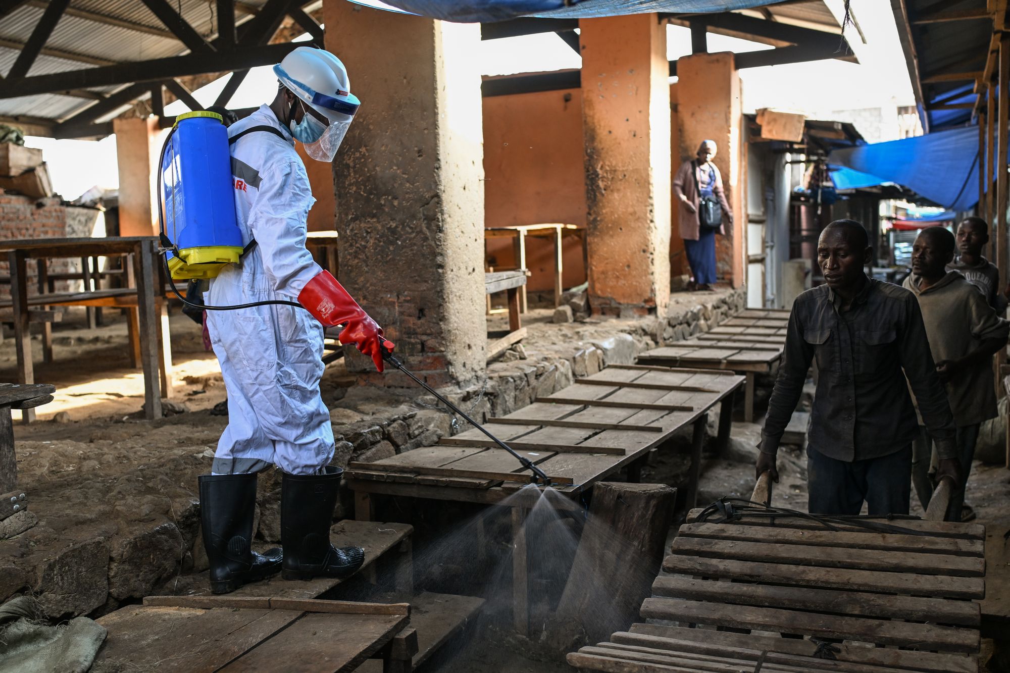 The World Health Organisation declared the outbreak in the DRC and neighbouring Uganda an emergency of international concern, with nearly 750 suspected cases and 177 suspected deaths recorded