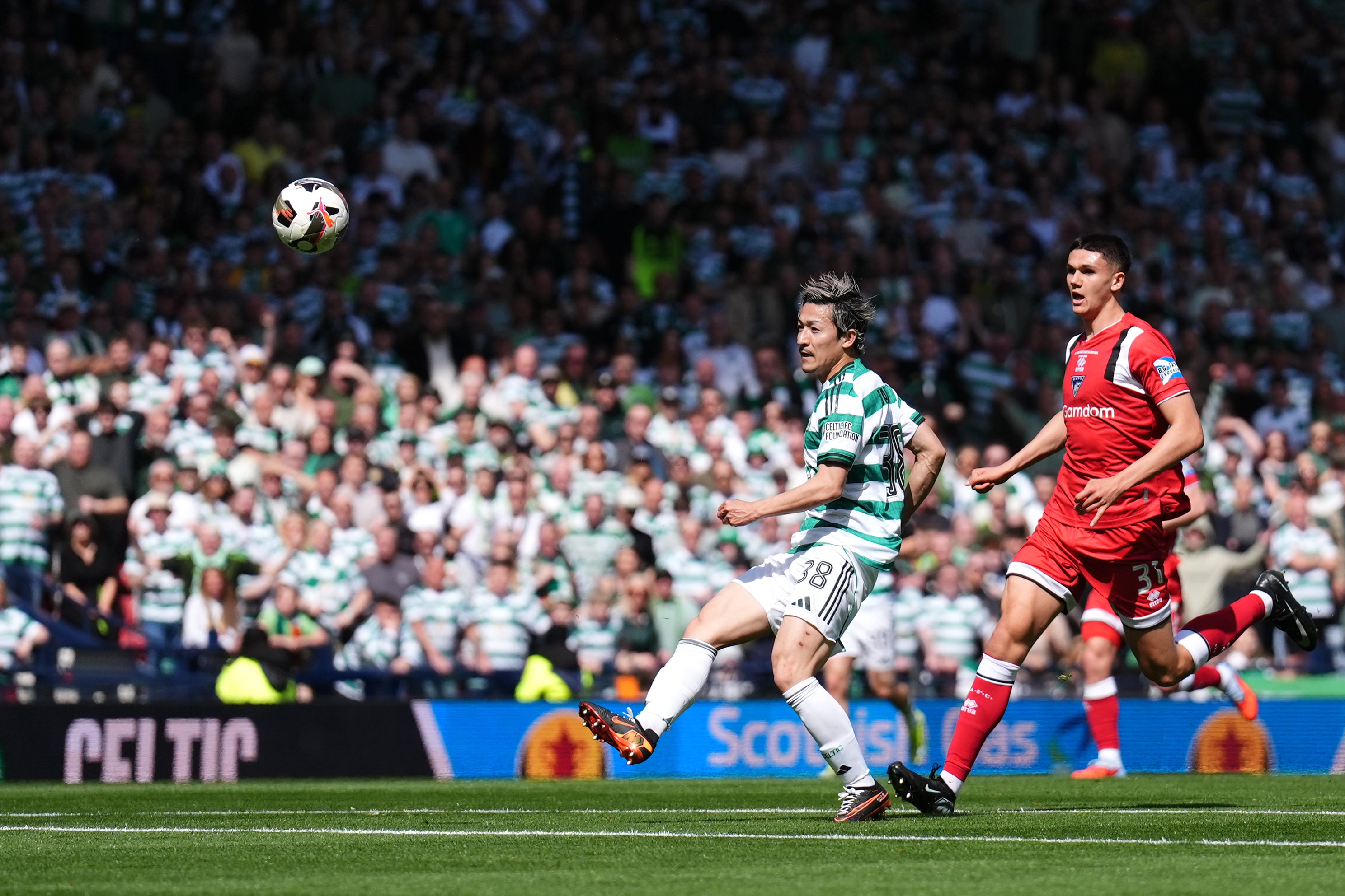 Daizen Maeda gave Celtic the lead