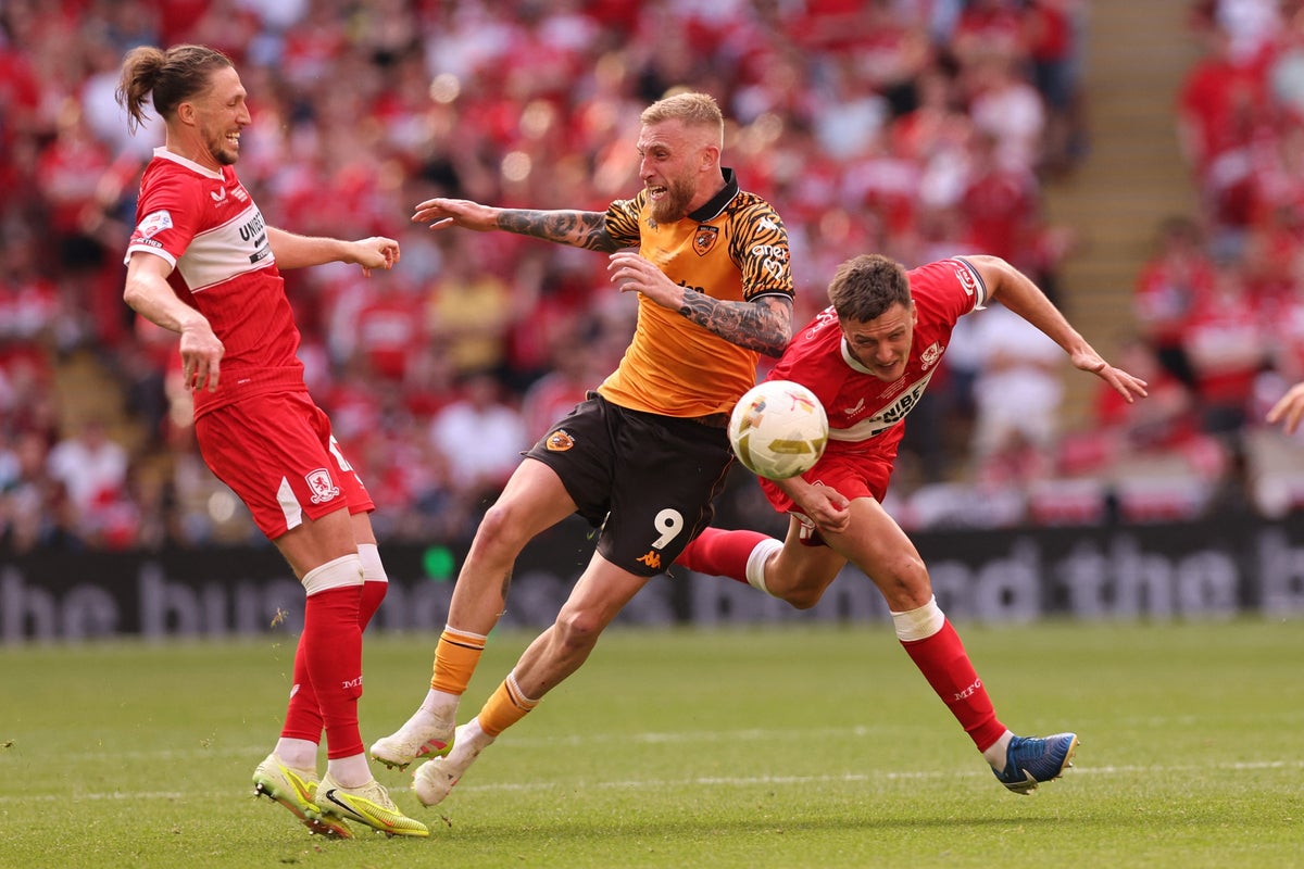 Hull v Middlesbrough LIVE: McBurnie grabs dramatic late goal in £200m play-off final at sweltering Wembley