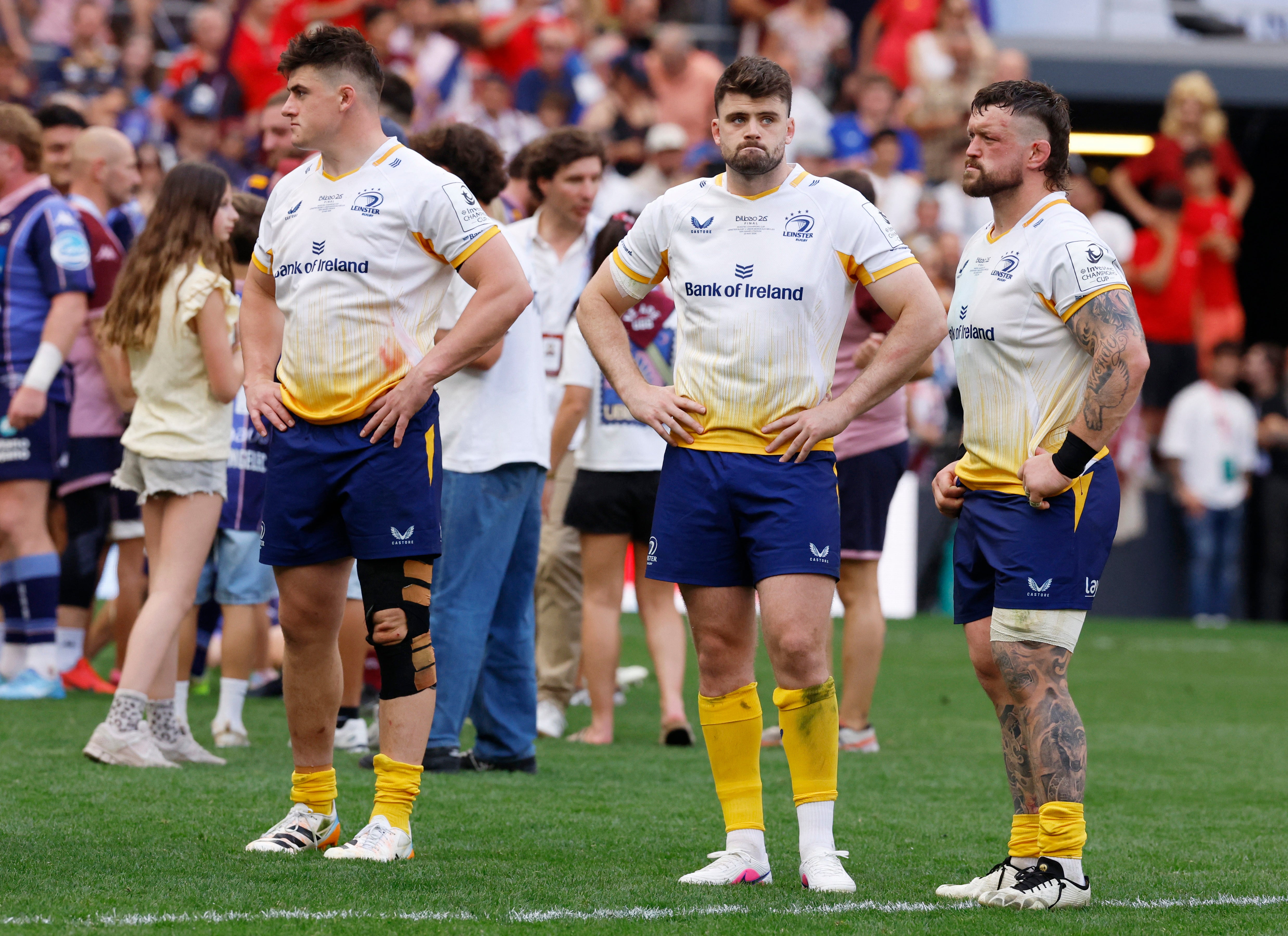 Leinster were once again left bereft in a European final (Reuters)