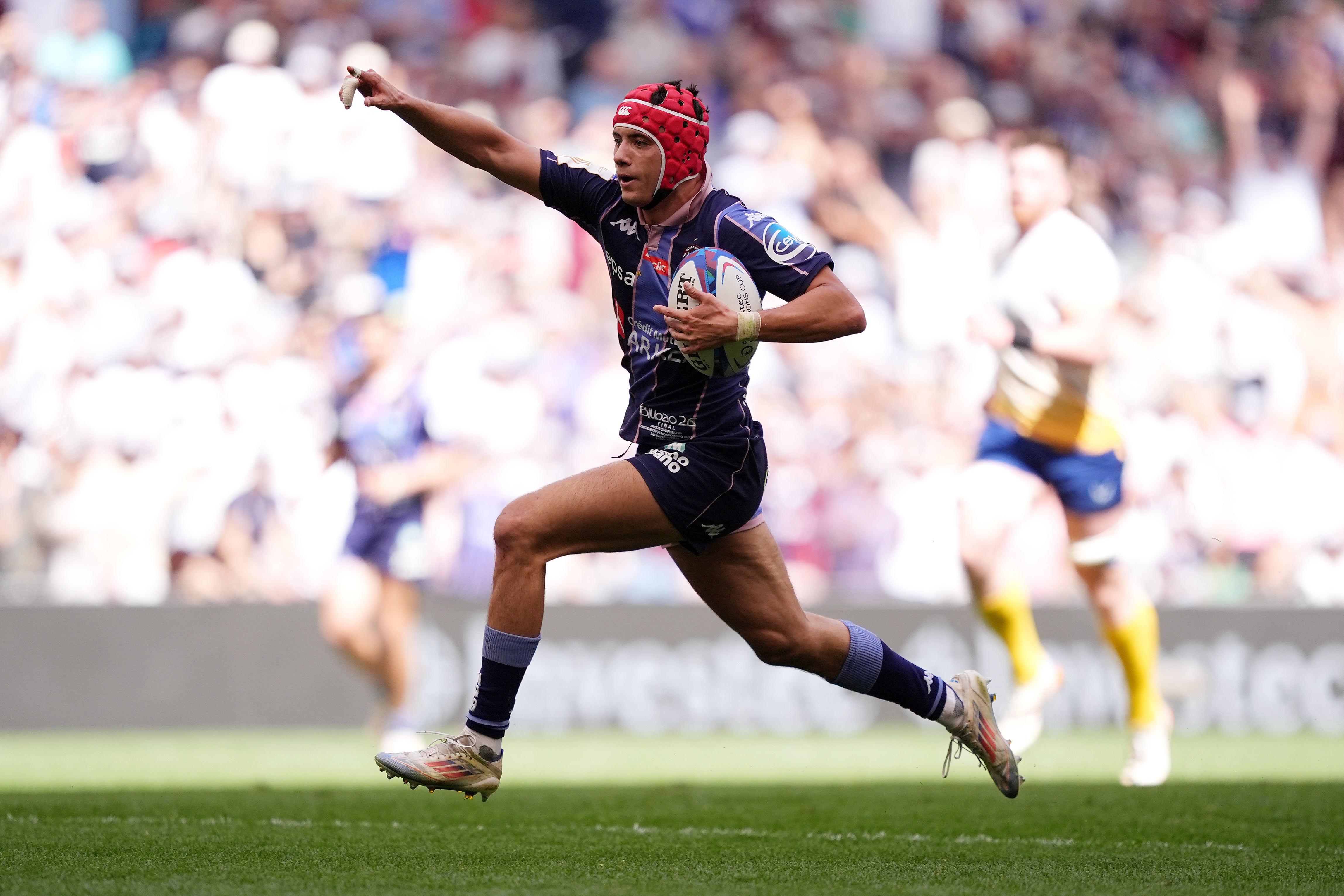 Louis Bielle-Biarrey ran in two tries (Getty)