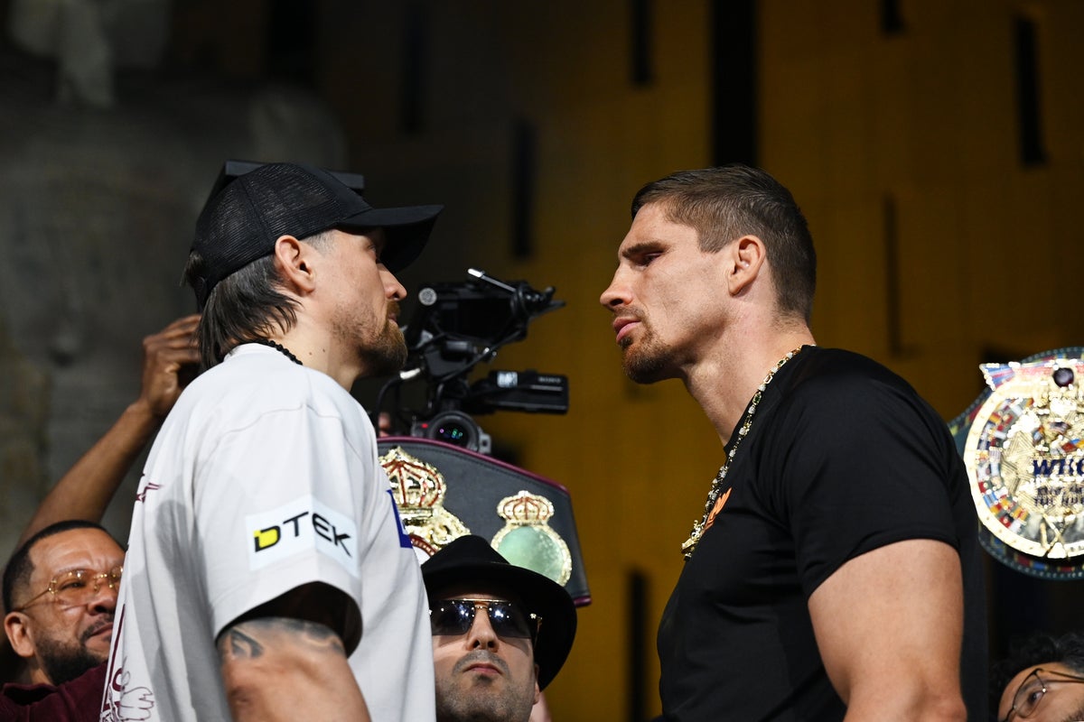 Usyk vs Verhoeven LIVE: Start time, undercard, fight updates and results tonight