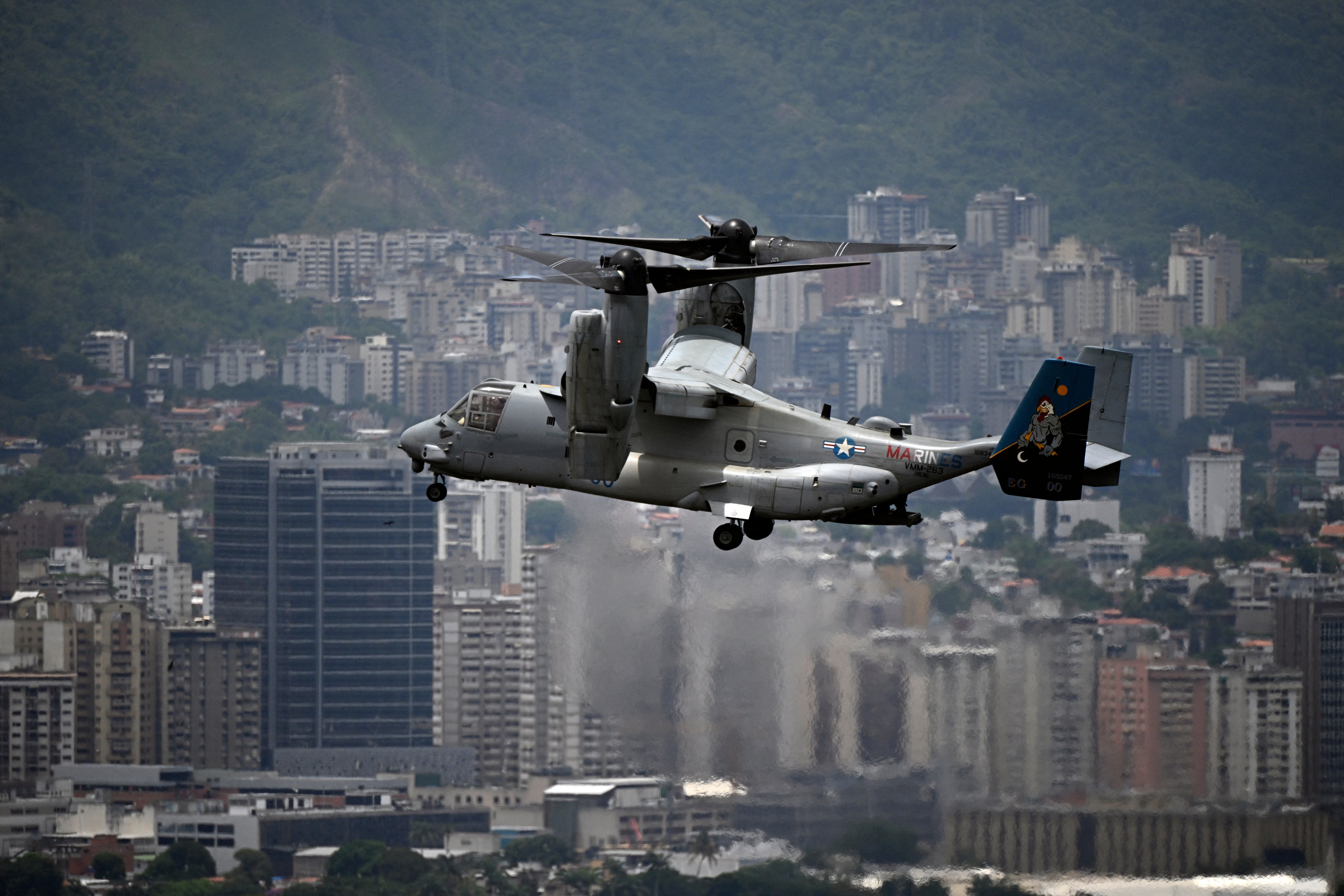 U.S. military aircraft last flew over Caracas on Jan. 3, when elite forces rappelled down from helicopters and captured Maduro and his wife