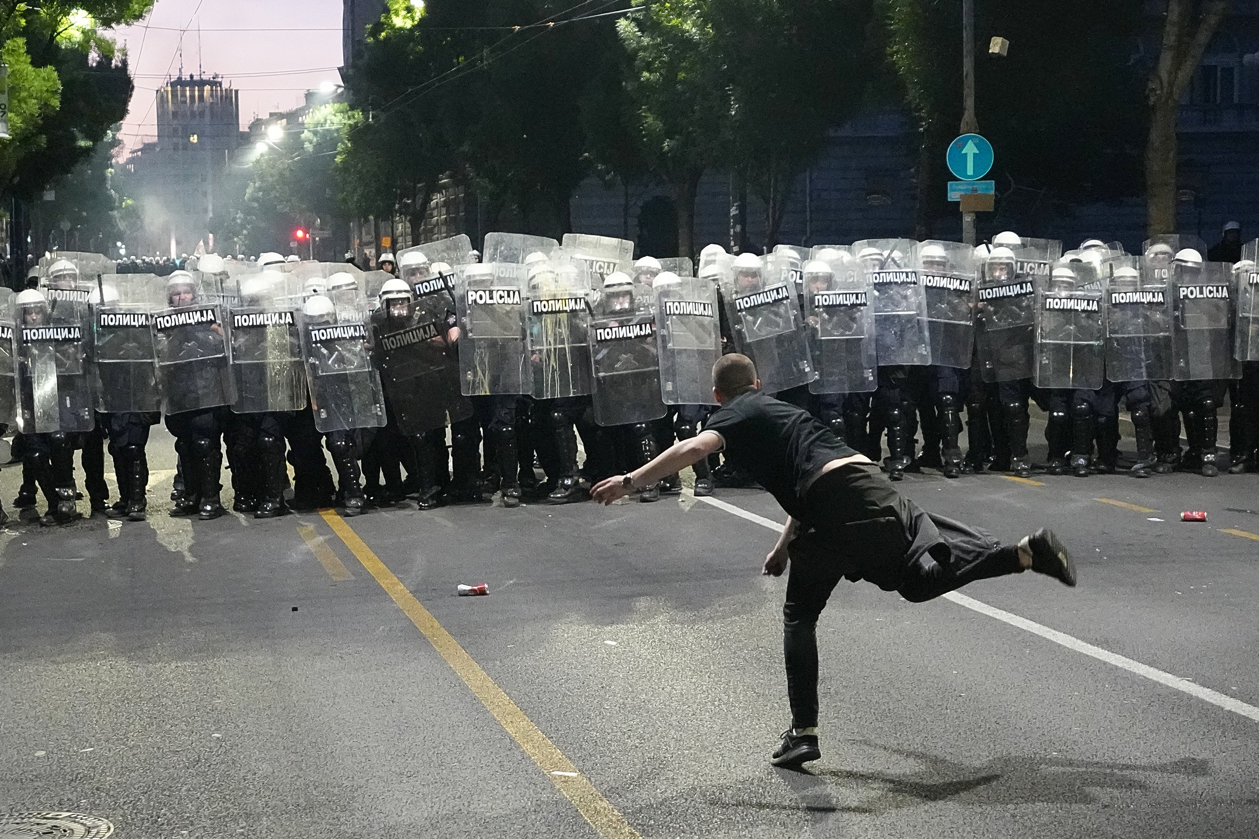 SERBIA-PROTESTAS