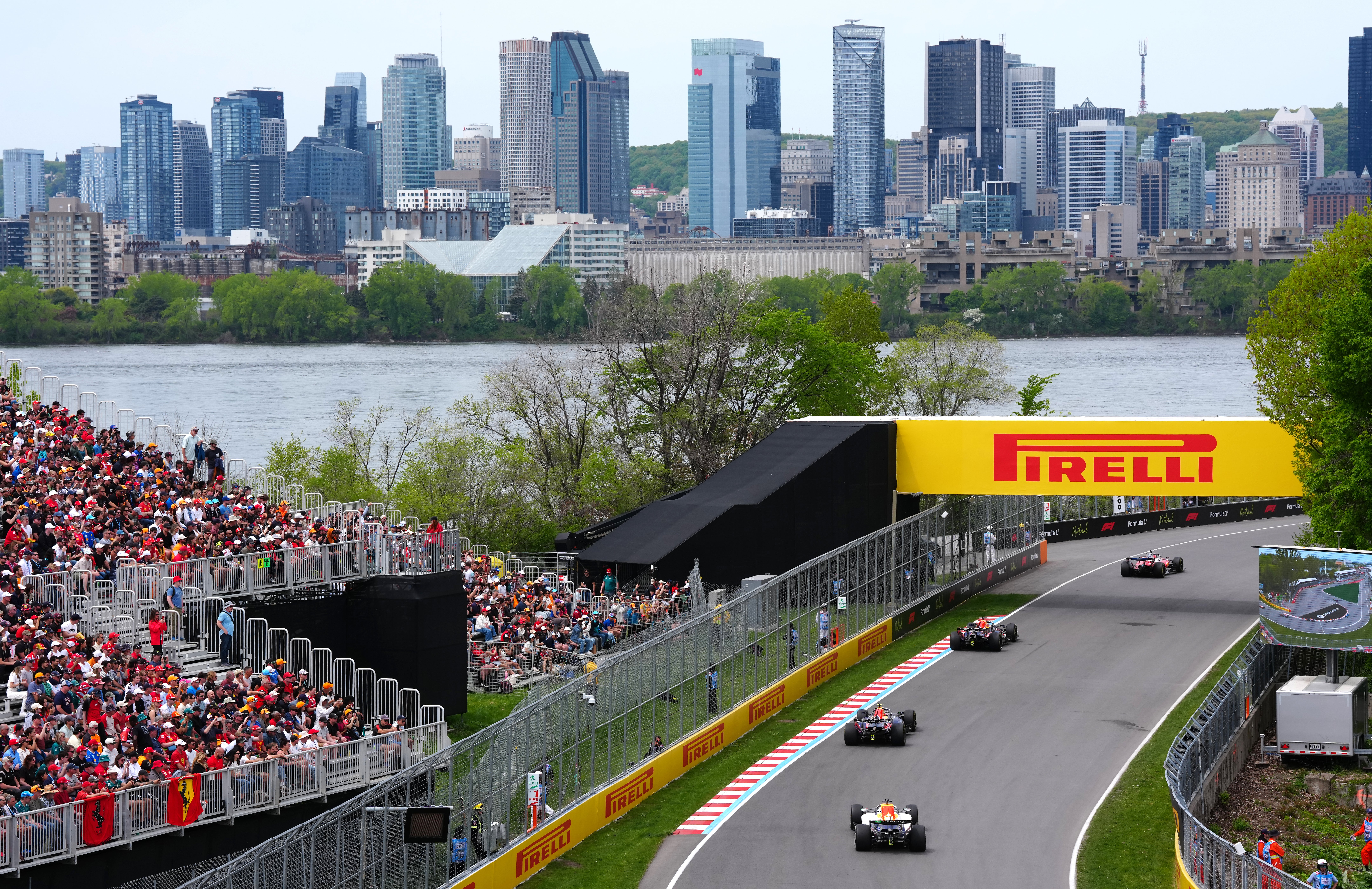 A rain hazard has been declared for Sunday’s race (Bradley Collyer/PA)