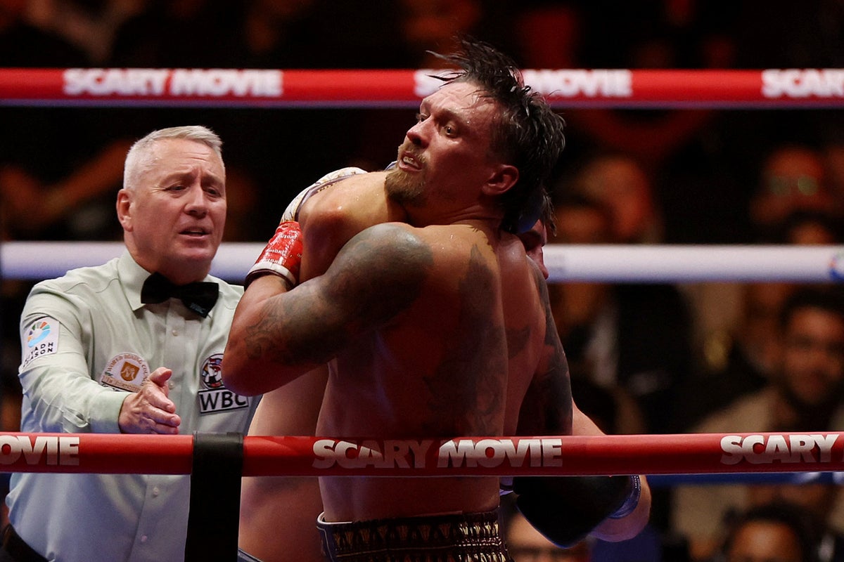 For the first time, Oleksandr Usyk is in a no-win situation