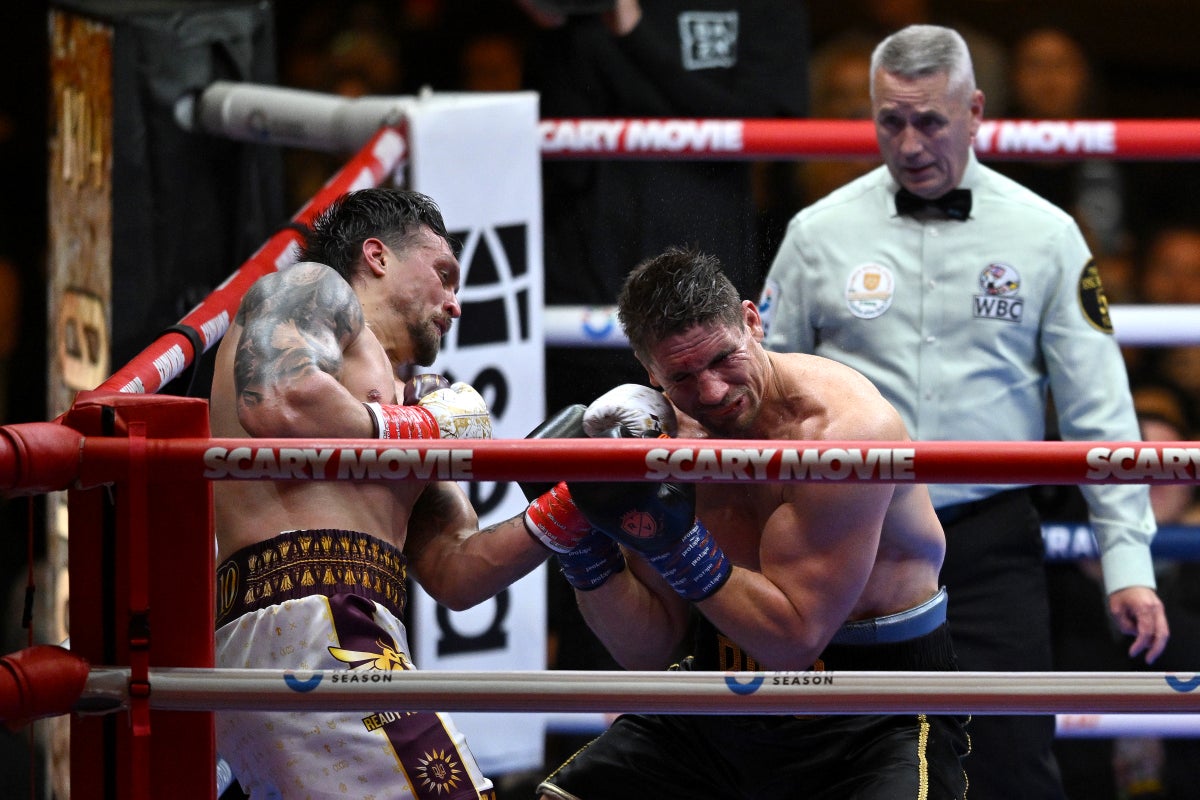 Oleksandr Usyk seals controversial KO to deny Rico Verhoeven all-time great upset