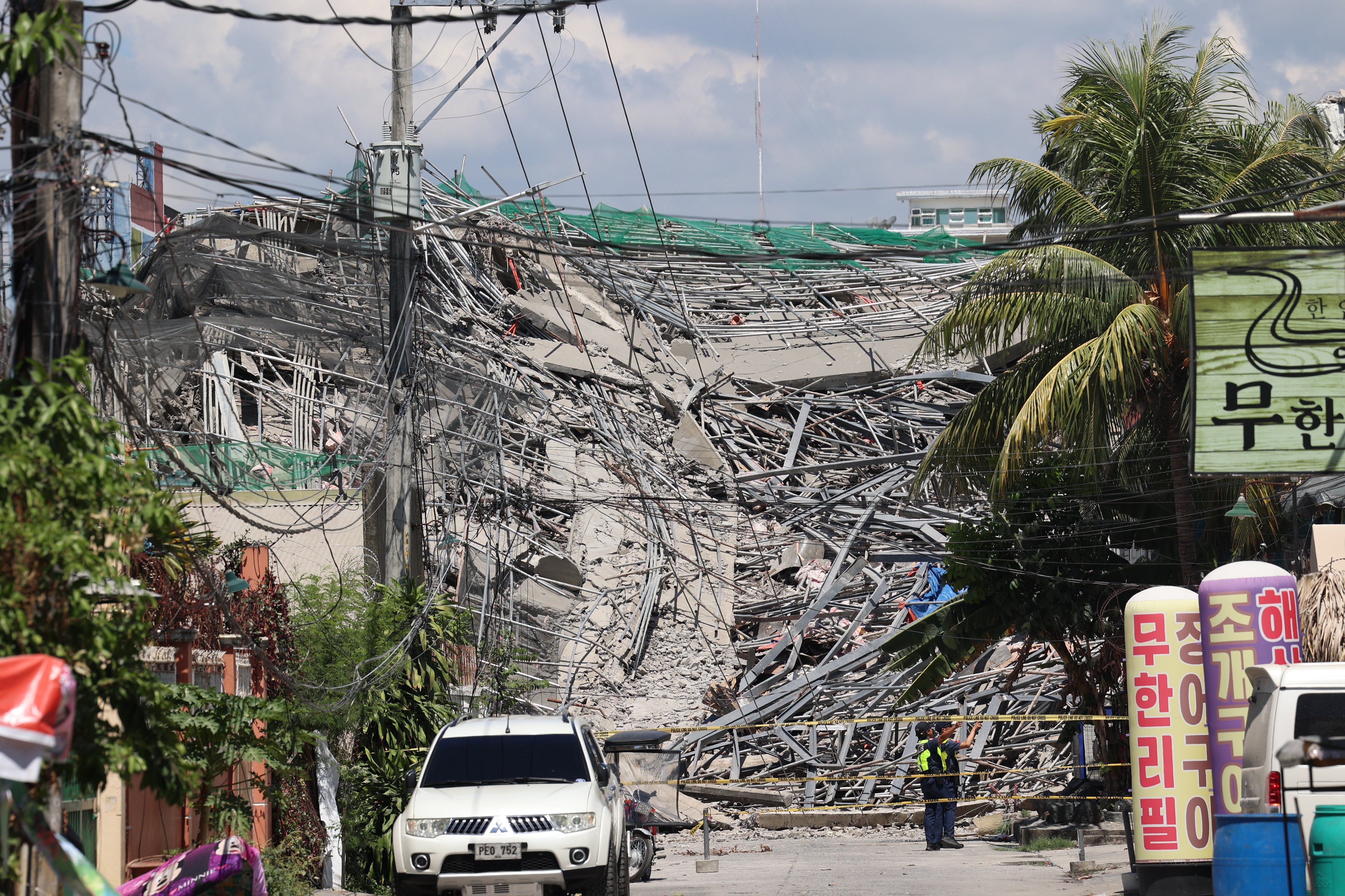 Philippines Collapsed Building