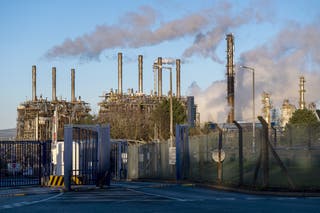 ExxonMobil’s ethylene plant at Mossmorran in Fife has been closed (Jane Barlow/PA)