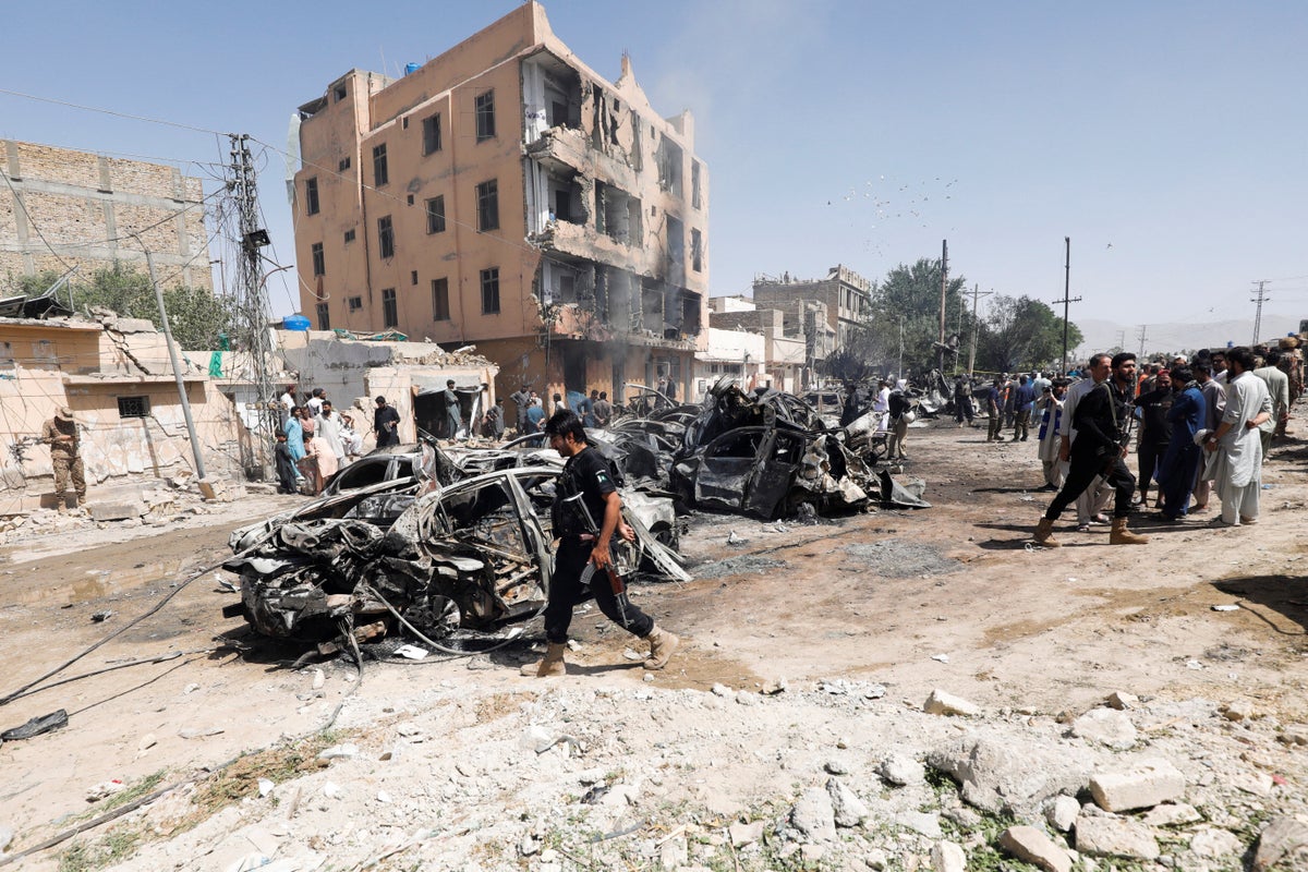 Bomb attack near railway station in southwest Pakistan kills at least 24
