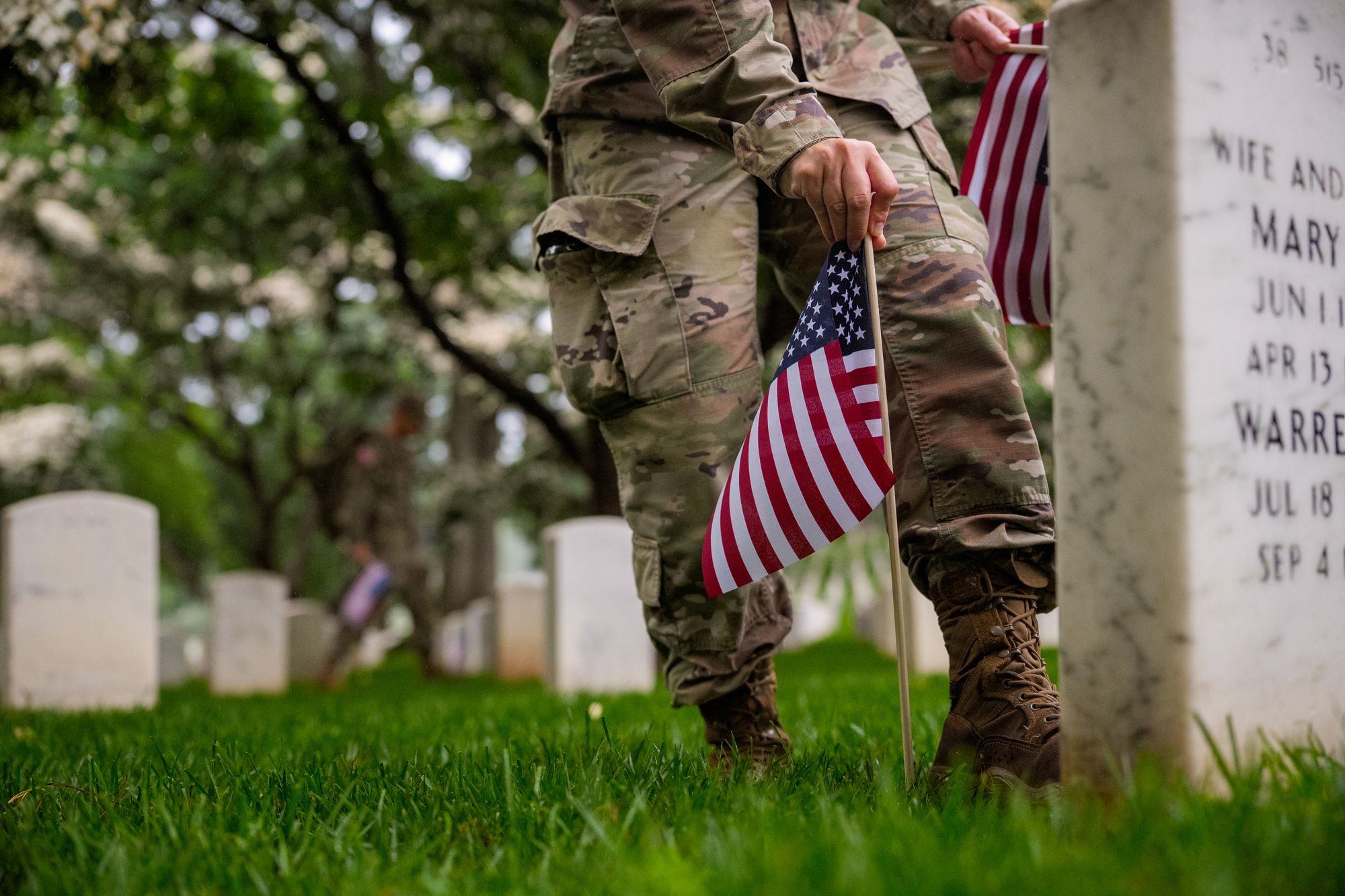 The first national observance of what was then called Decoration Day occurred on May 30, 1868