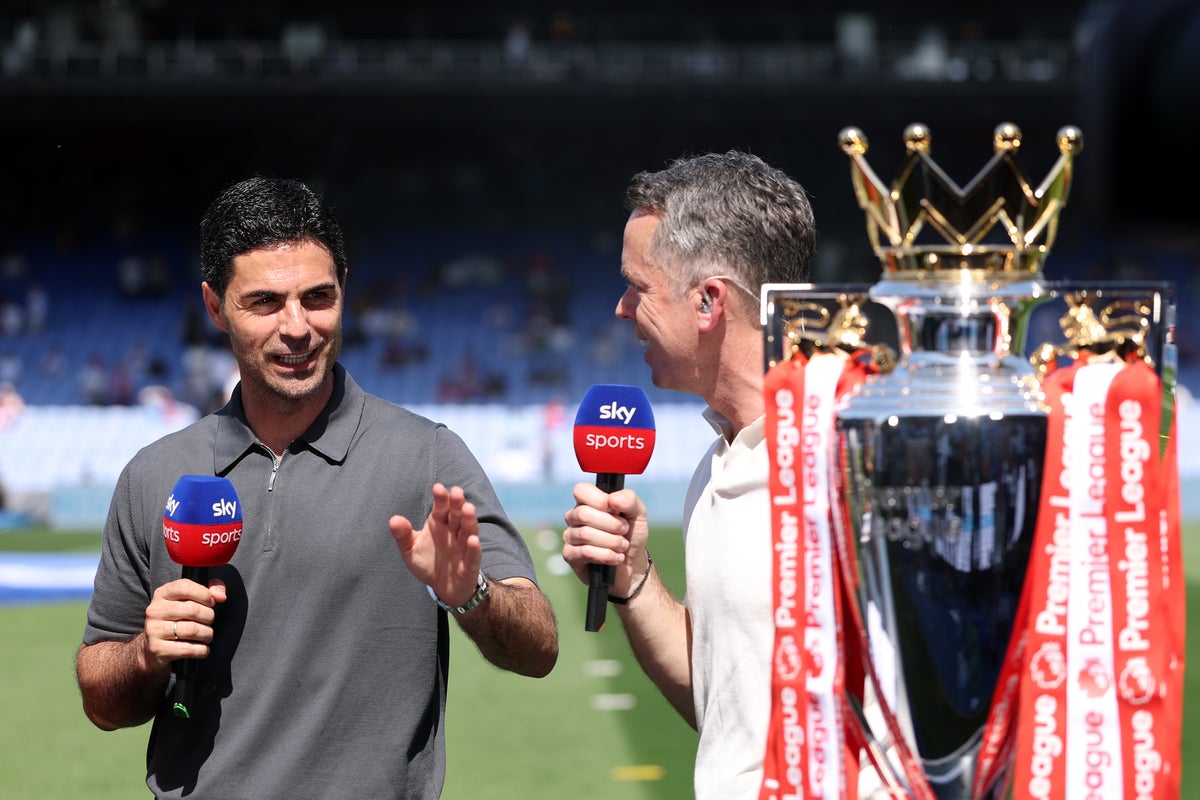 Mikel Arteta explains Arsenal’s wholesale changes before Premier League trophy lift 