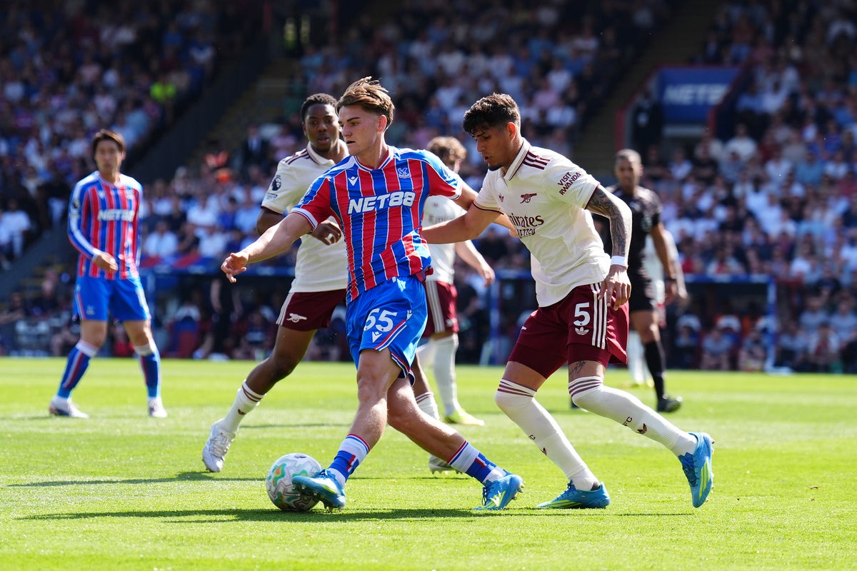 Crystal Palace vs Arsenal LIVE: Jesus hits post for much-changed Gunners ahead of lifting Premier League trophy