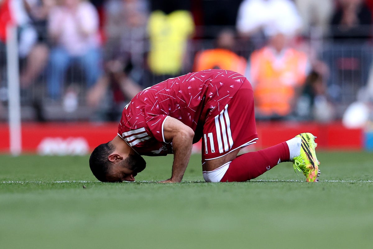 Mohamed Salah ends Liverpool career with an assist during Brentford draw