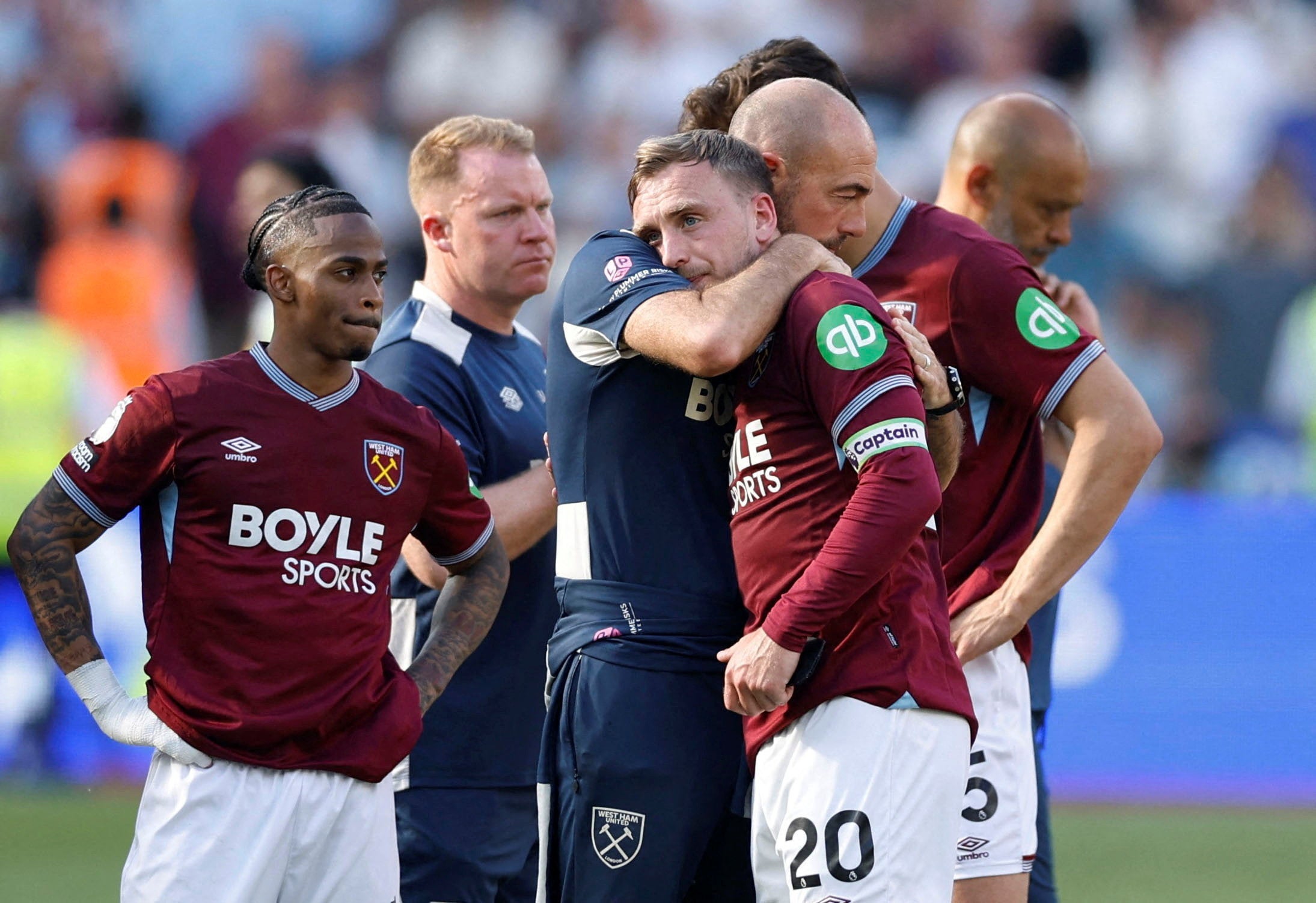 West Ham appear to be beckoning on a new era after being condemned to relegation