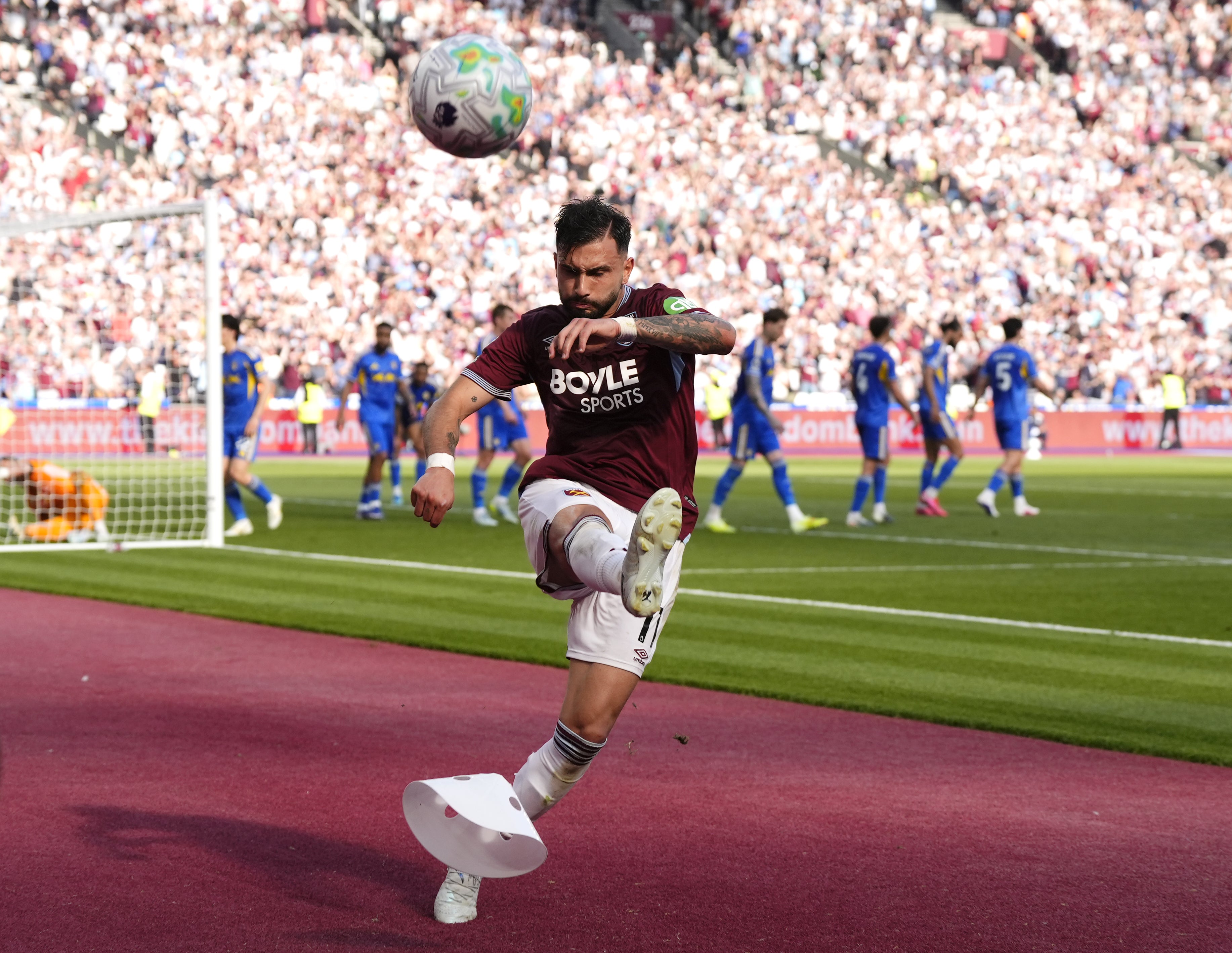Taty Castellanos put West Ham ahead (Nick Potts/PA) (PA Wire)