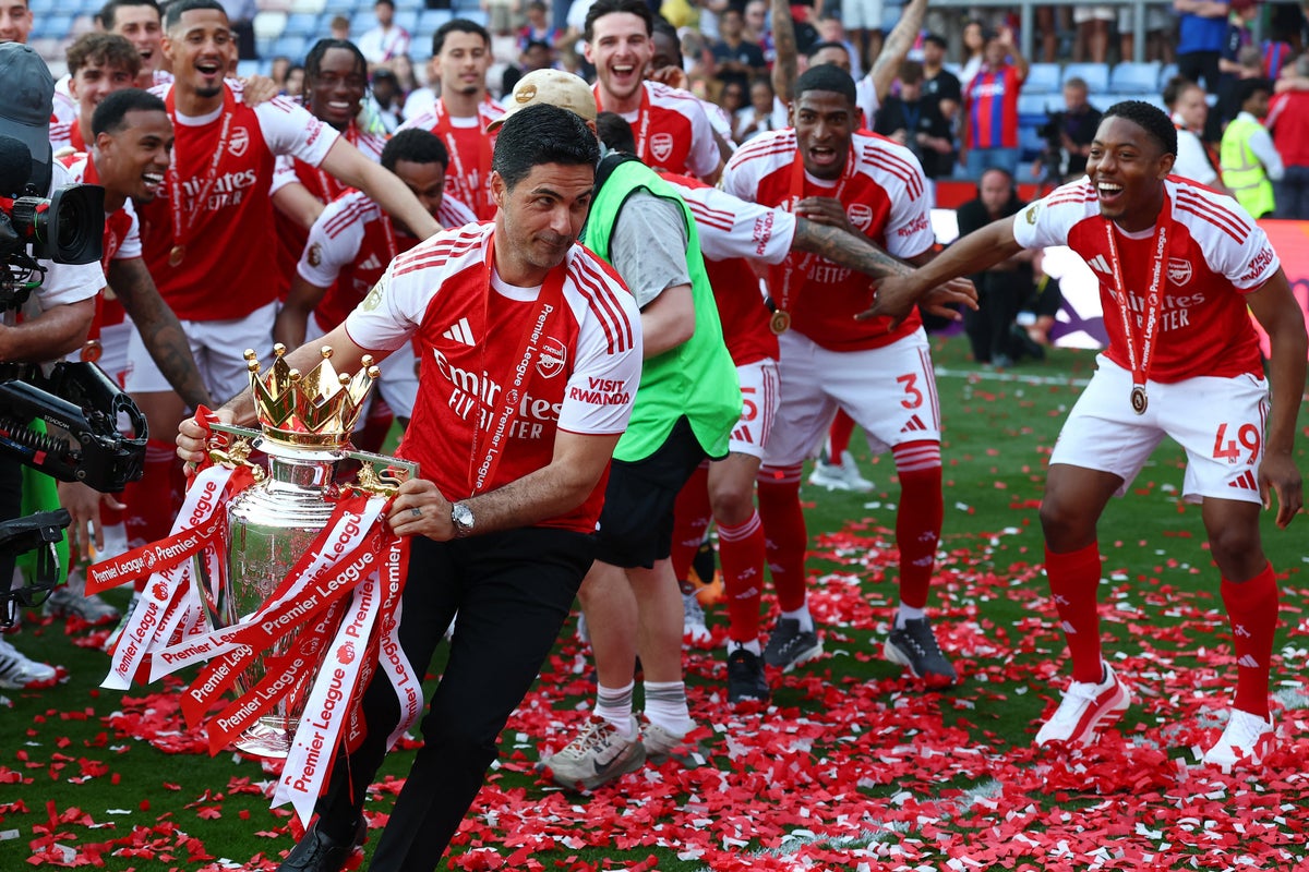Arsenal lift first Premier League trophy in 22 years as Arteta admits to title ‘doubts’ – live reaction – UK Times