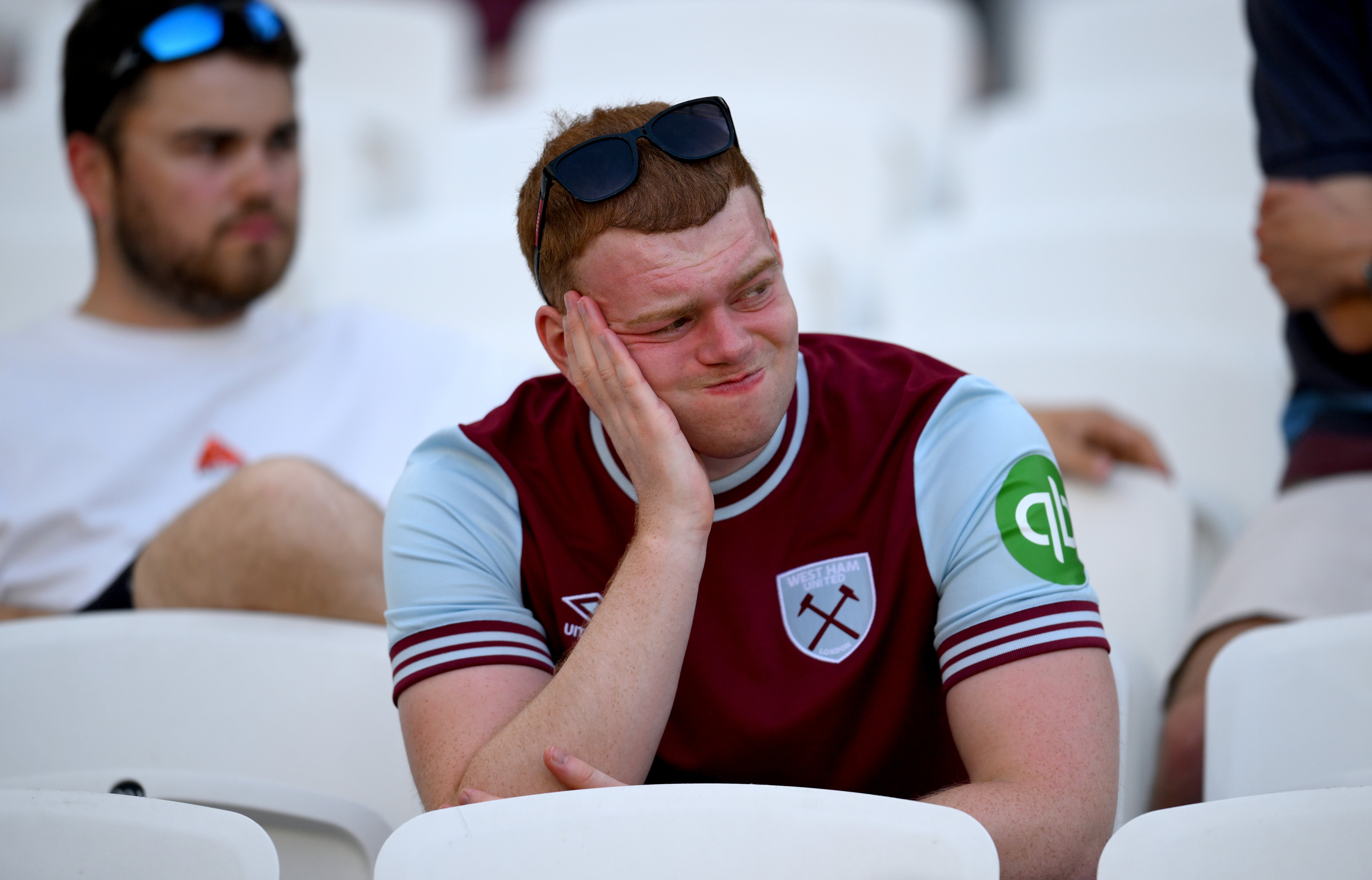 West Ham fans were left dejected but there was little shock to the outcome