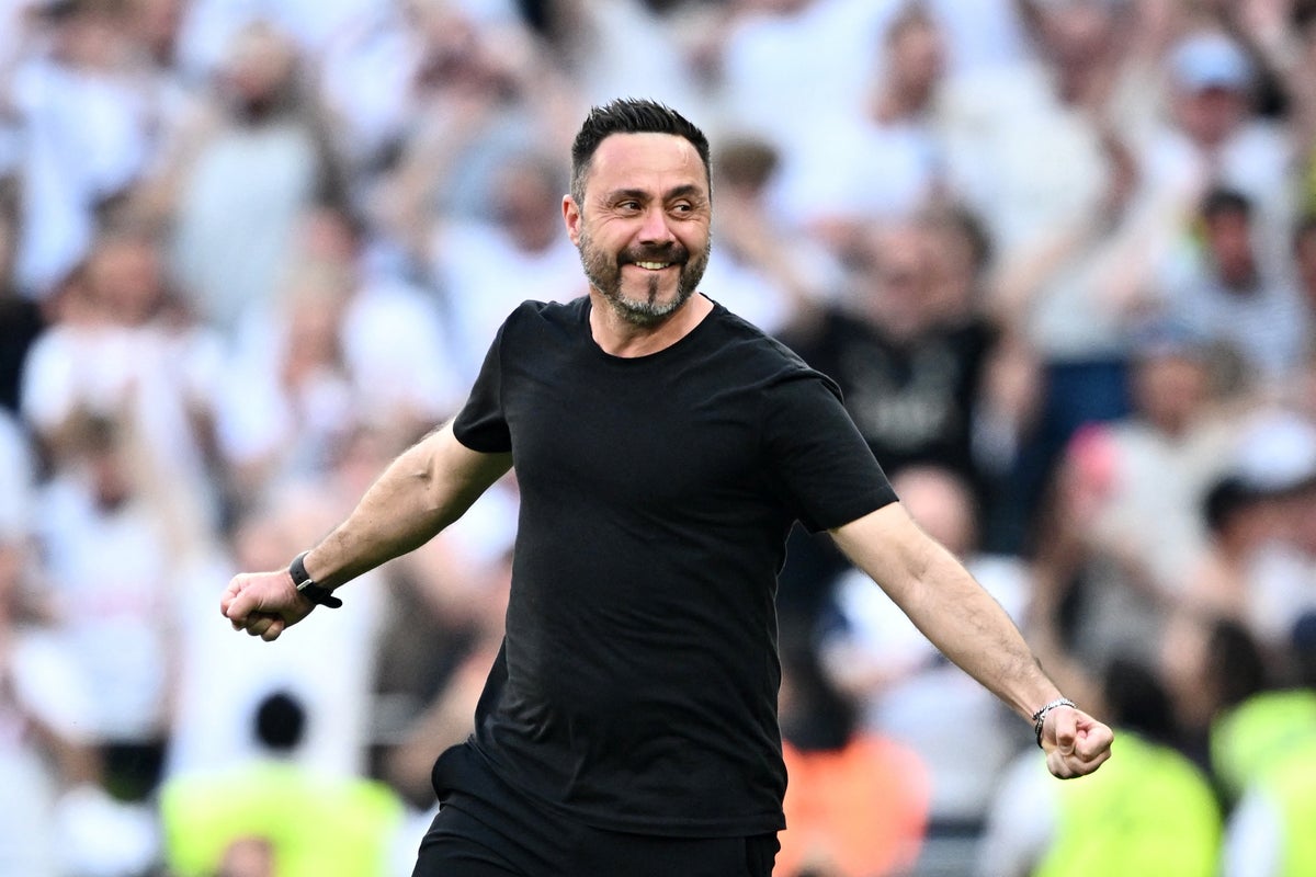 Roberto De Zerbi confronts ‘negative’ journalist after Tottenham survive